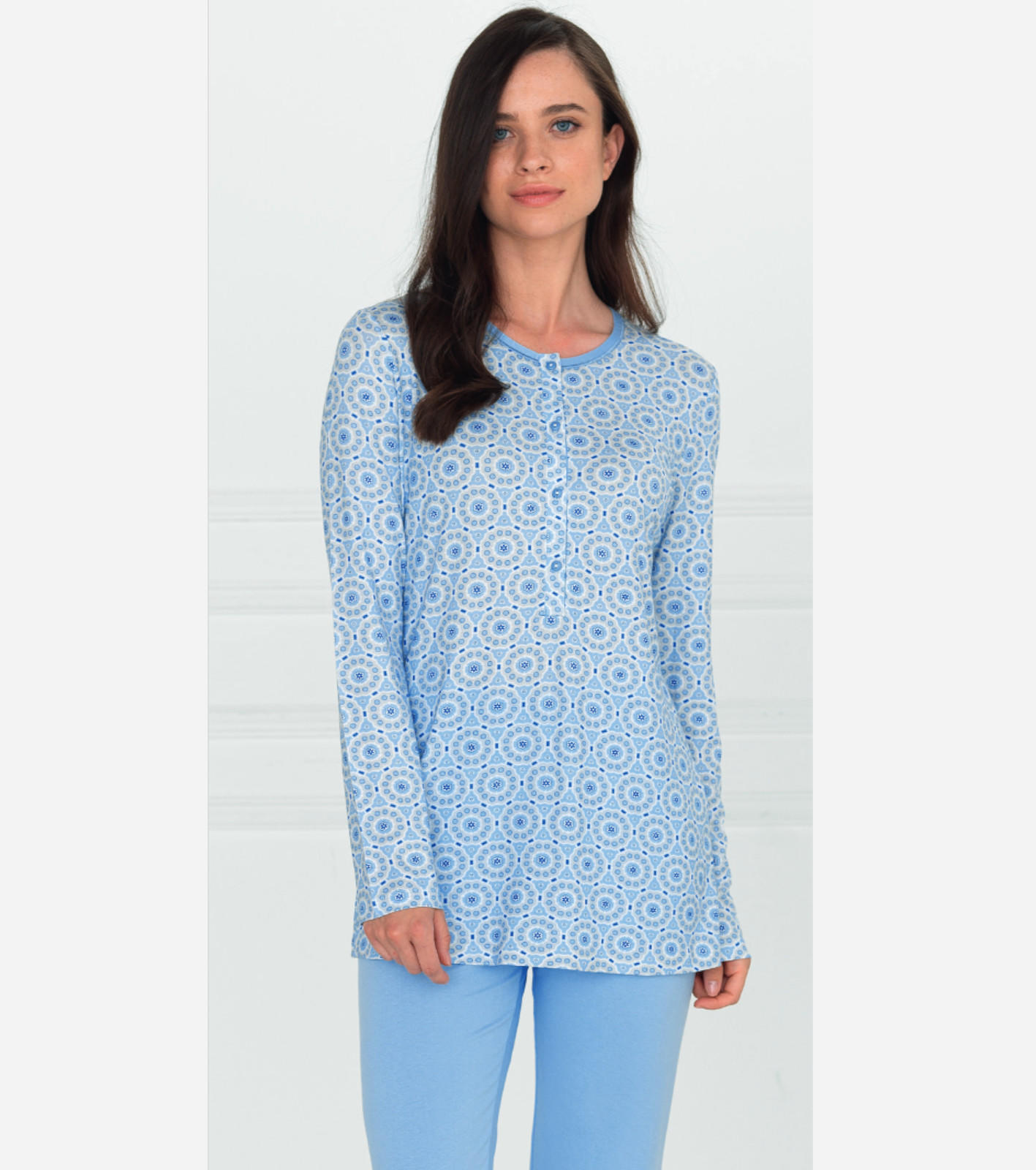 WOMEN'S SERAPH PAJAMAS M/L LP102797 Tellini S.r.l. Wholesale Clothing