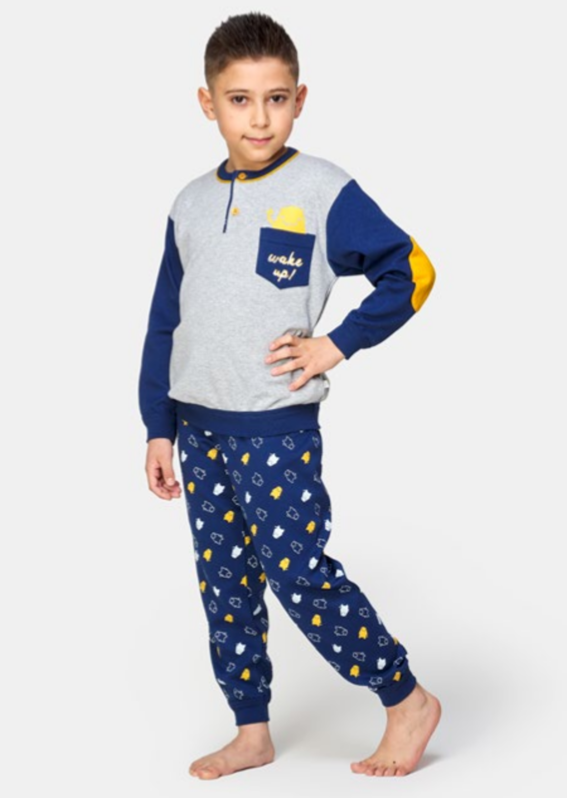 PIGIAMA BAMBINO M/L 14204A PRIMERO Tellini S.r.l. Ingrosso Abbigliamento