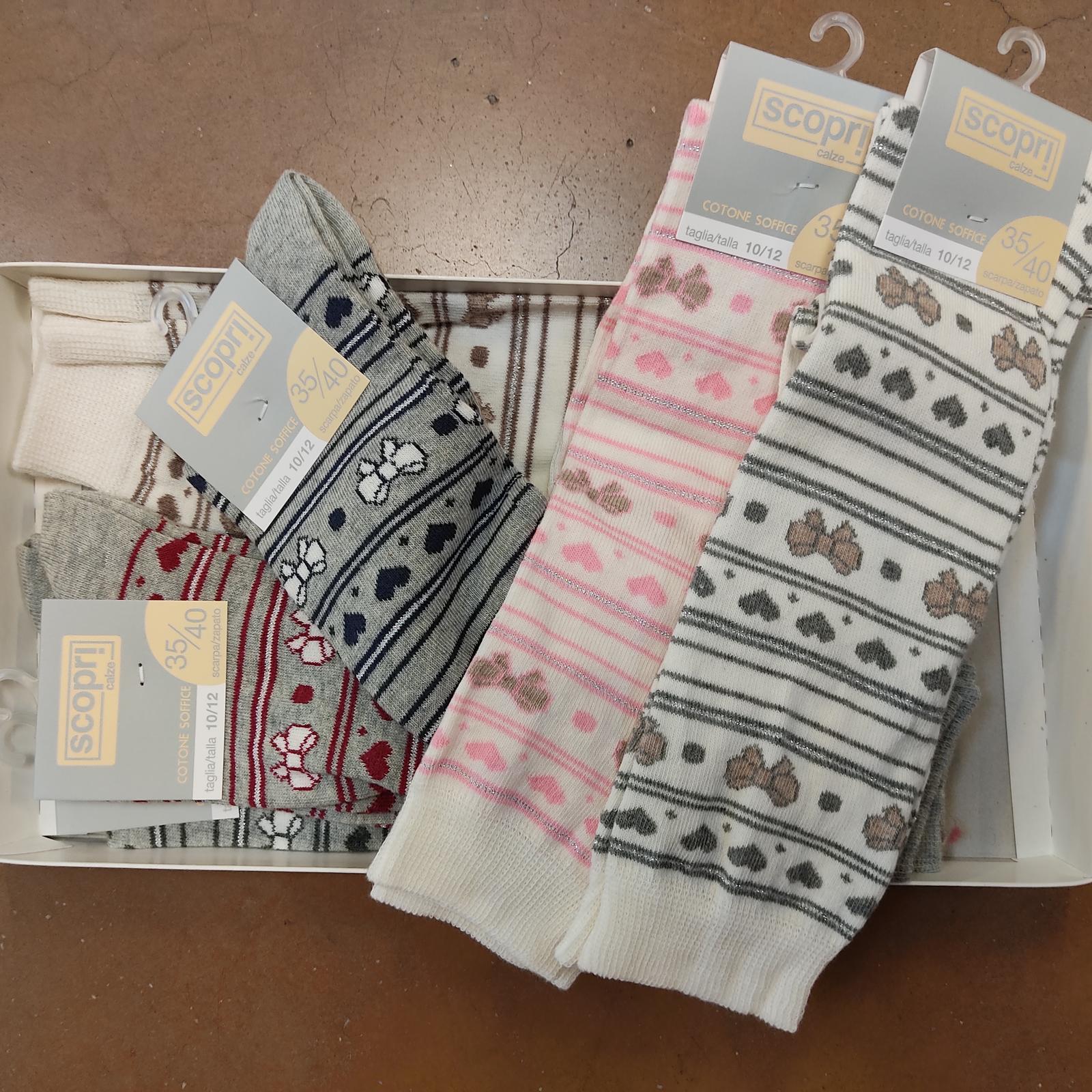 GIRL'S LONG SOCKS ANDREA Tellini S.r.l. Wholesale Clothing