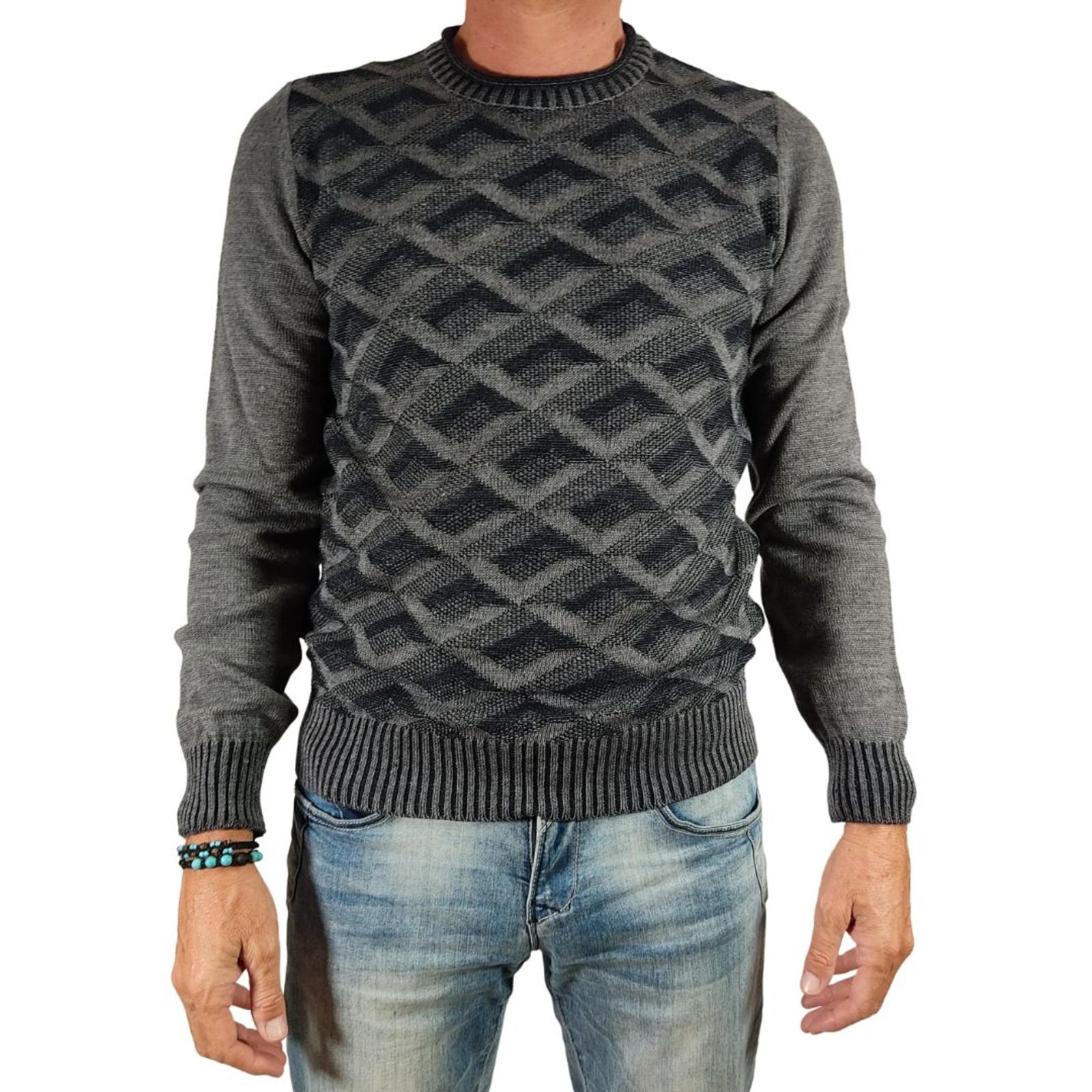 MEN'S LONG-SLEEVE SWEATER 2022/009 Tellini S.r.l. Wholesale Clothing