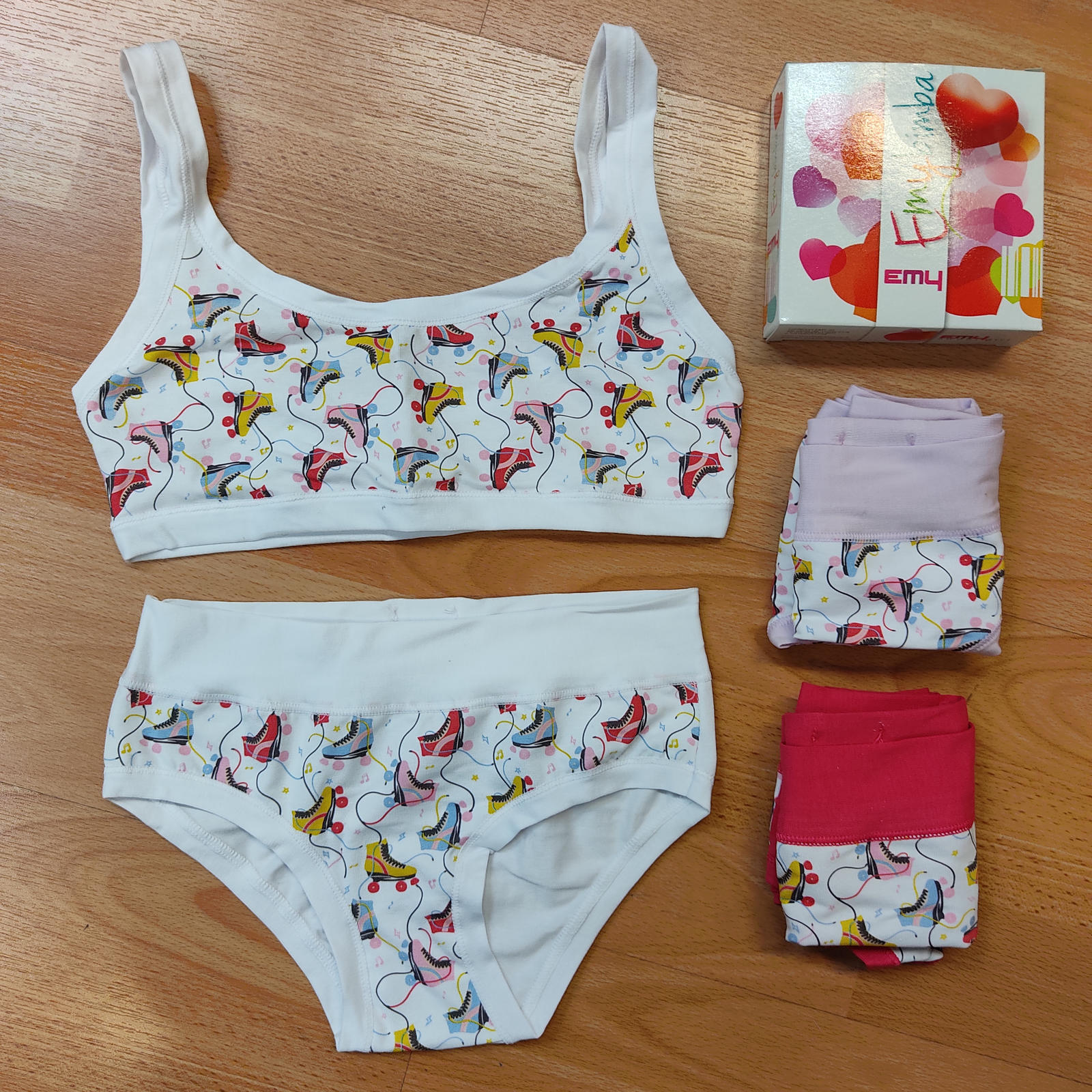 GIRL'S UNDERWEAR SET BB525/B2289 Tellini S.r.l. Wholesale Clothing