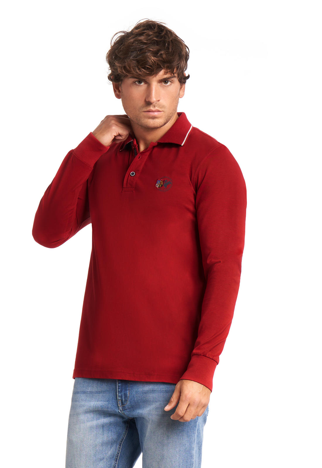 MEN'S POLO SHIRT M/L 31M9202 Tellini S.r.l. Wholesale Clothing