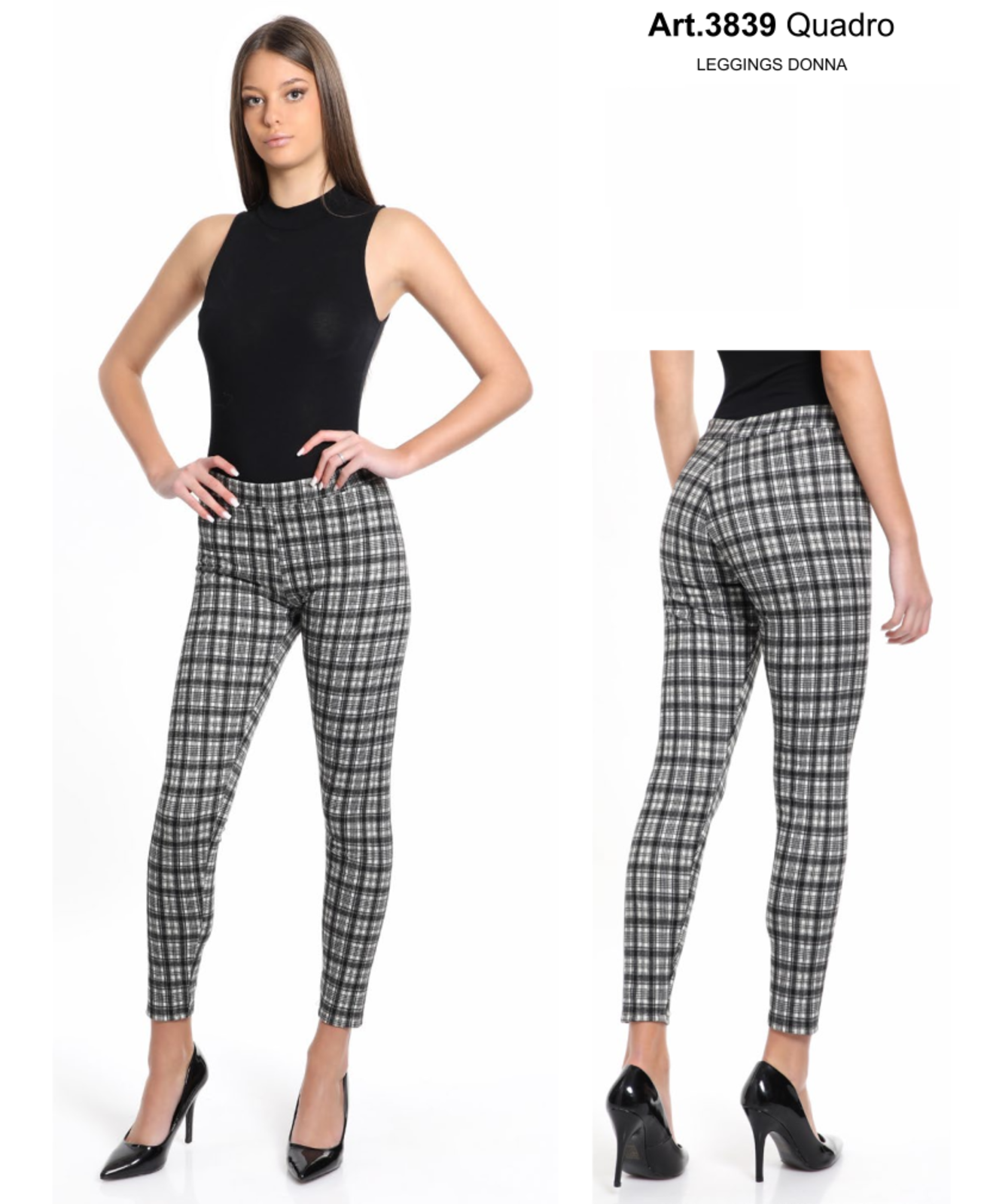 WOMEN'S LEGGINGS 3839 Tellini S.r.l. Wholesale Clothing