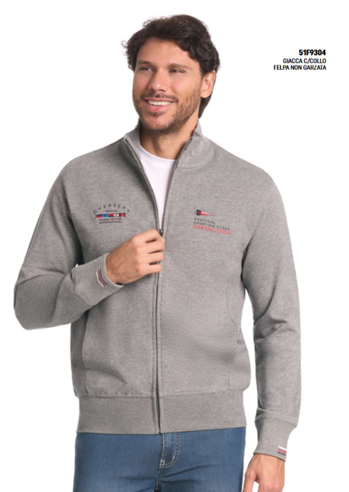 FELPA UOMO 51F9304 Tellini S.r.l. Ingrosso Abbigliamento