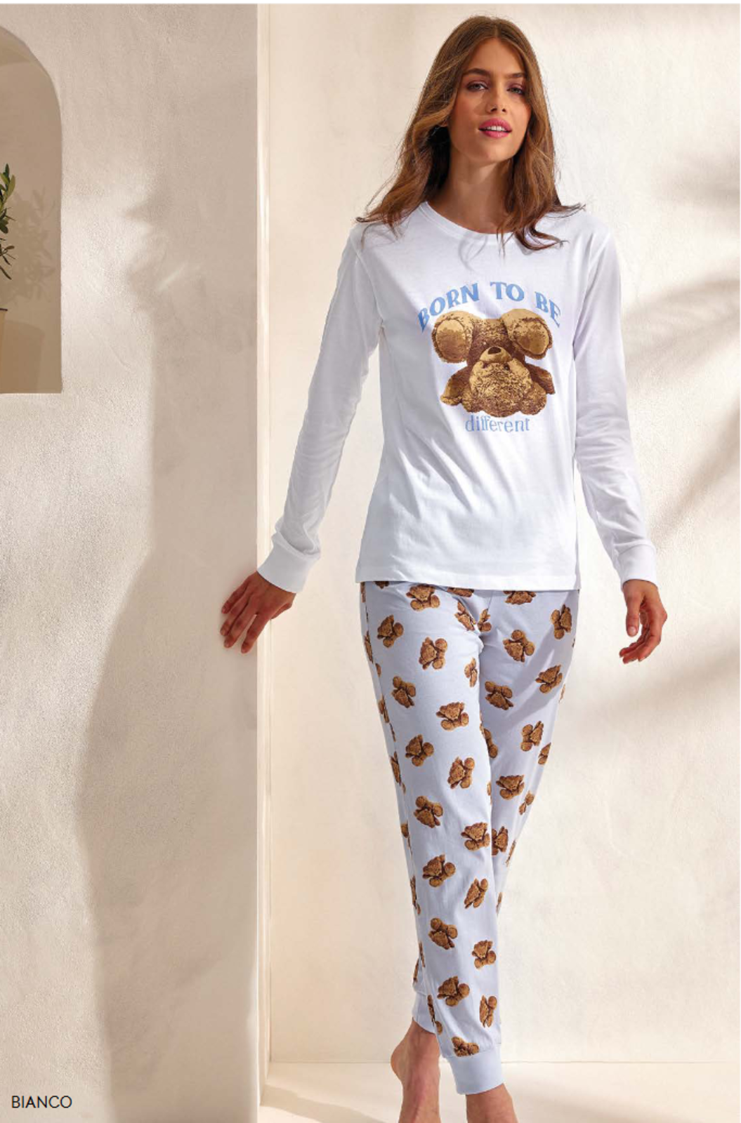 WOMEN'S PAJAMAS M/L EP5248 Tellini S.r.l. Wholesale Clothing