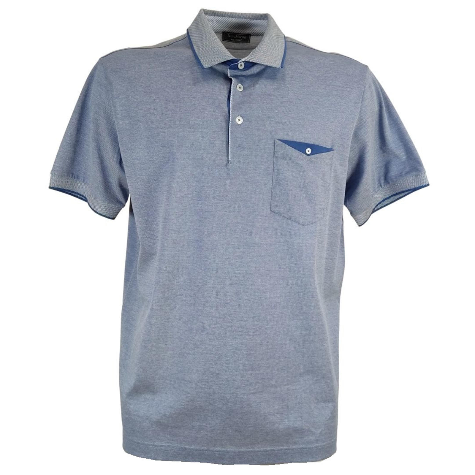 MEN'S POLO M/M 82433 - NINO MARINI