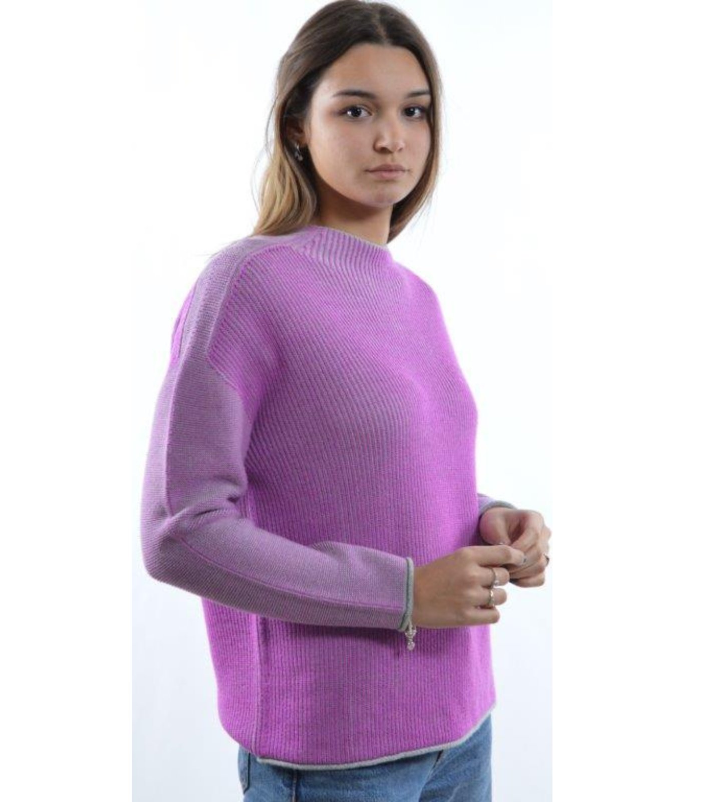 WOMEN'S S/L 954 SWEATER Tellini S.r.l. Wholesale Clothing