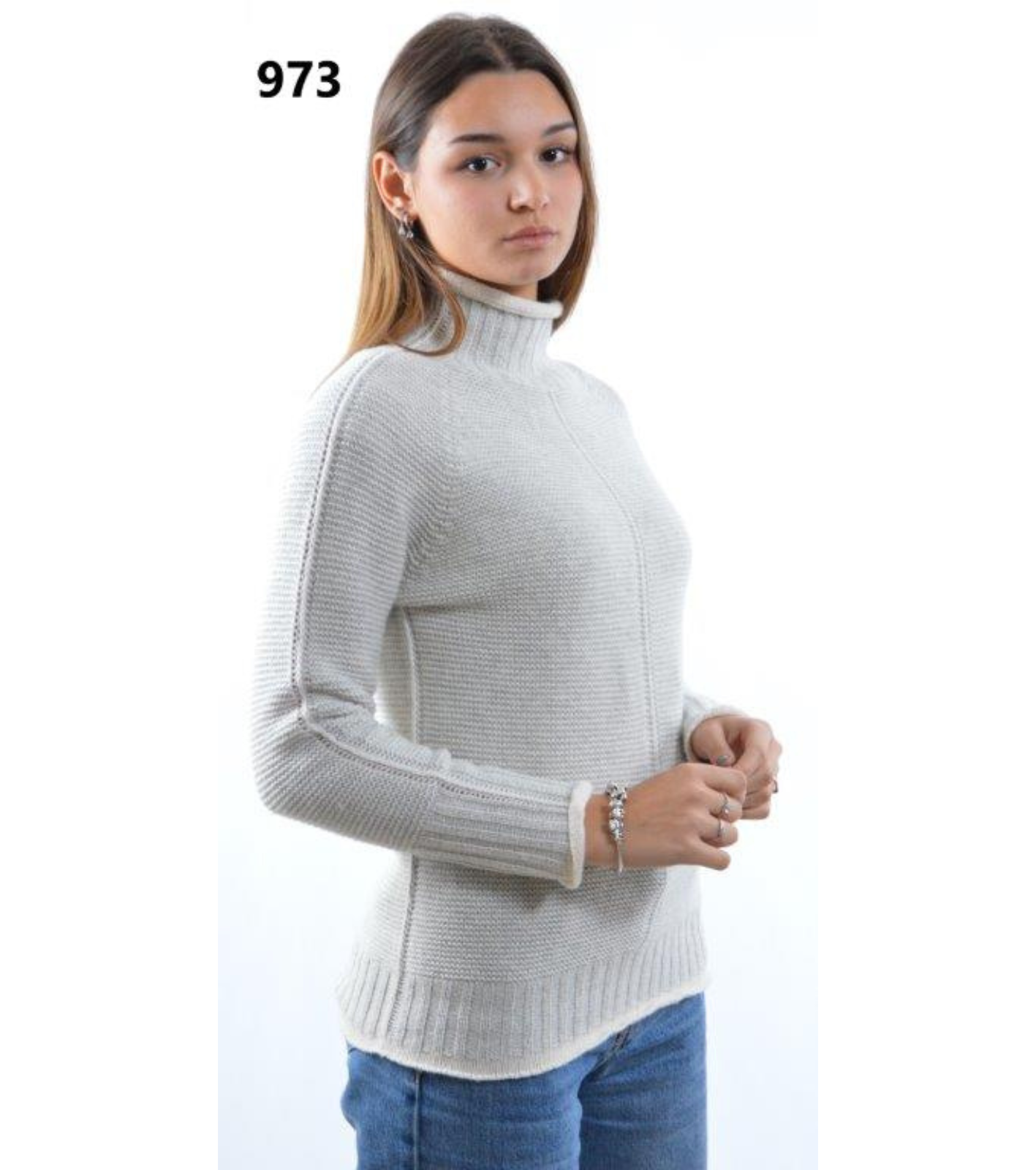 WOMEN'S S/L 973 SWEATER Tellini S.r.l. Wholesale Clothing