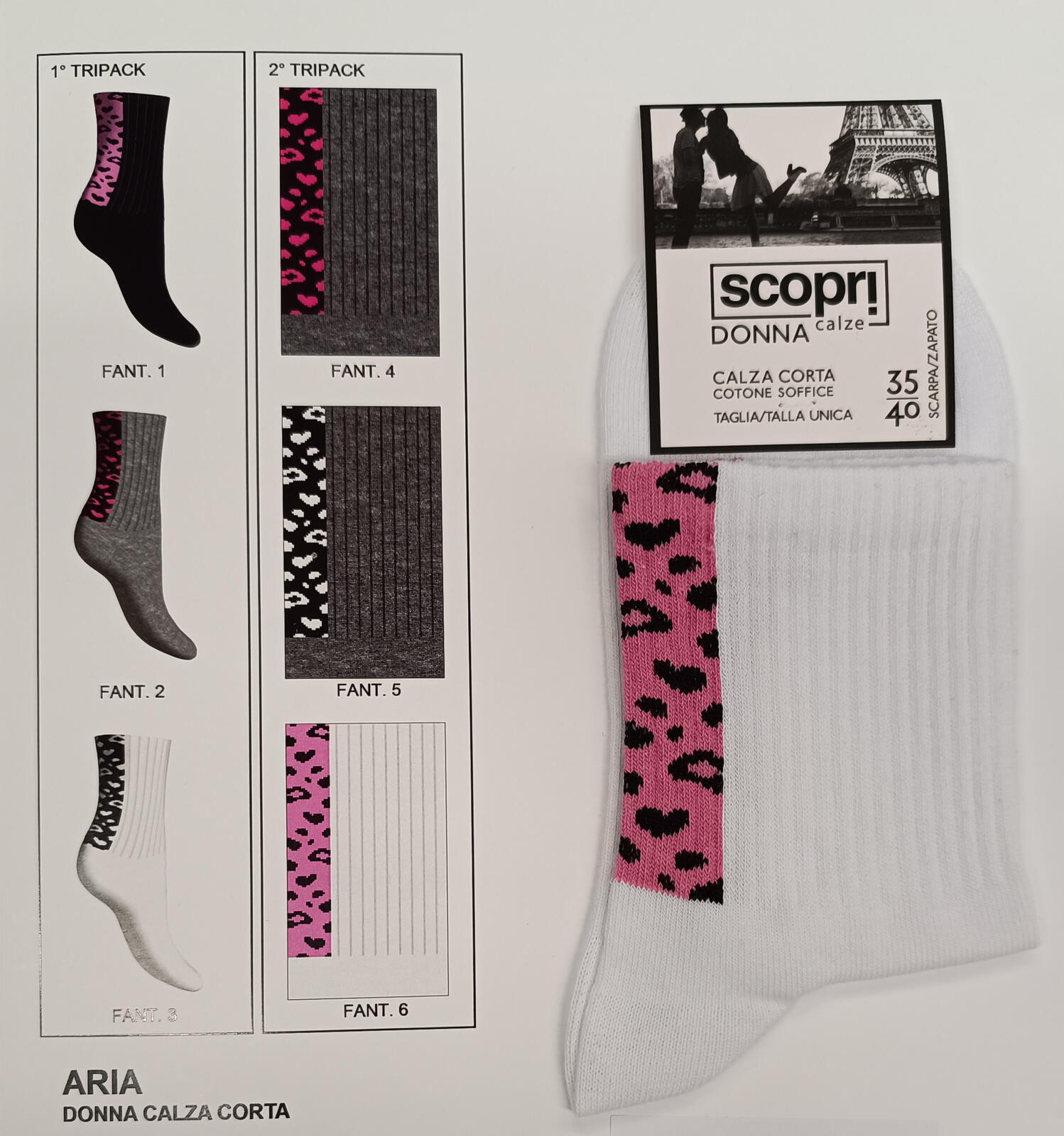 WOMEN'S SHORT SOCK AIR Tellini S.r.l. Wholesale Clothing