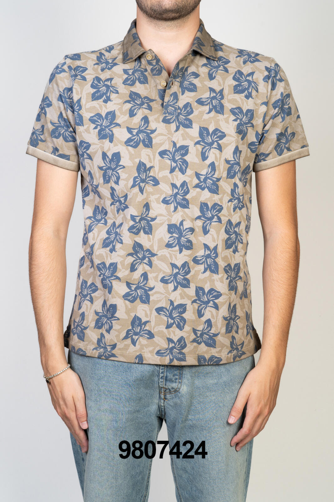 MEN'S POLO S/S 9807424 Tellini S.r.l. Wholesale Clothing