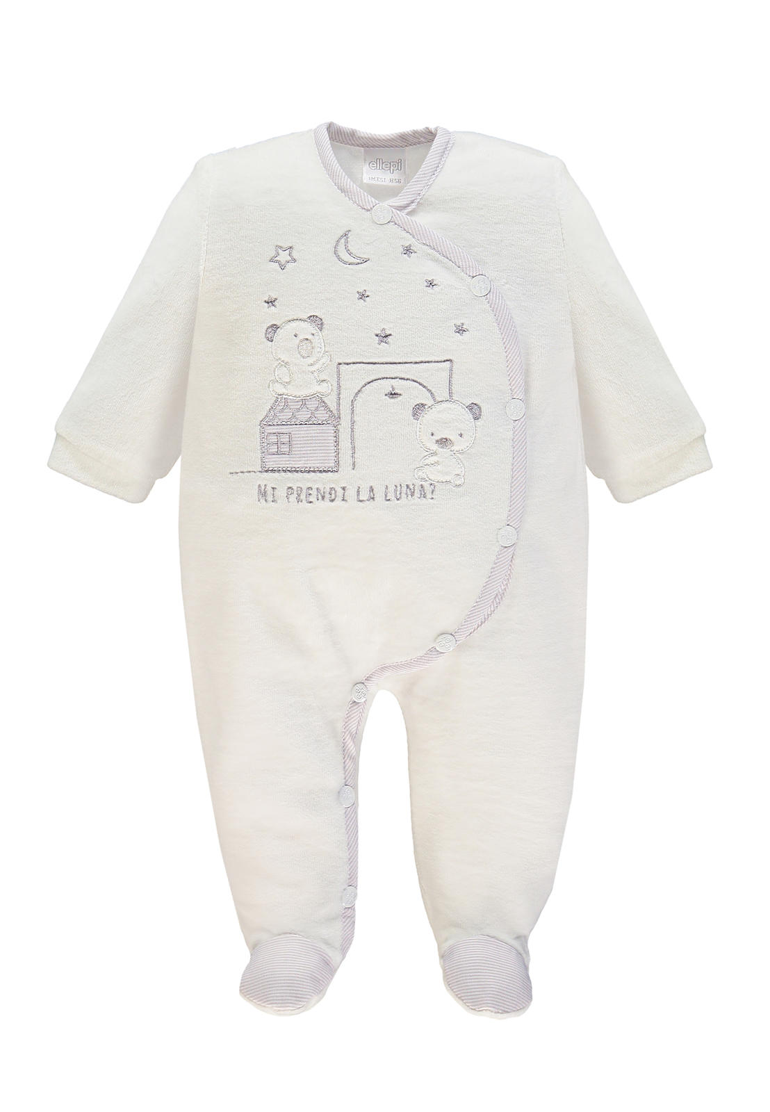 NEWBORN UNISEX ROMPER BQ3194 Tellini S.r.l. Wholesale Clothing