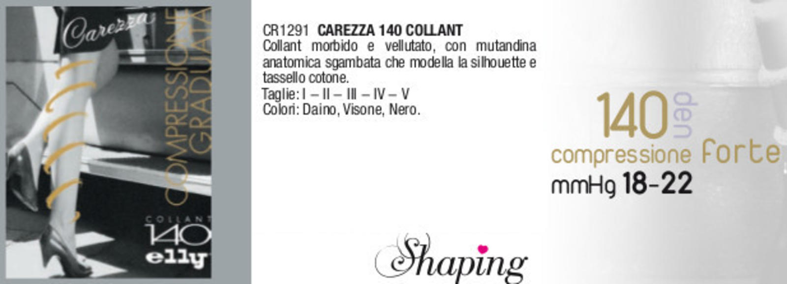 COLLANT DONNA CAREZZA 140 Tellini S.r.l. Ingrosso Abbigliamento