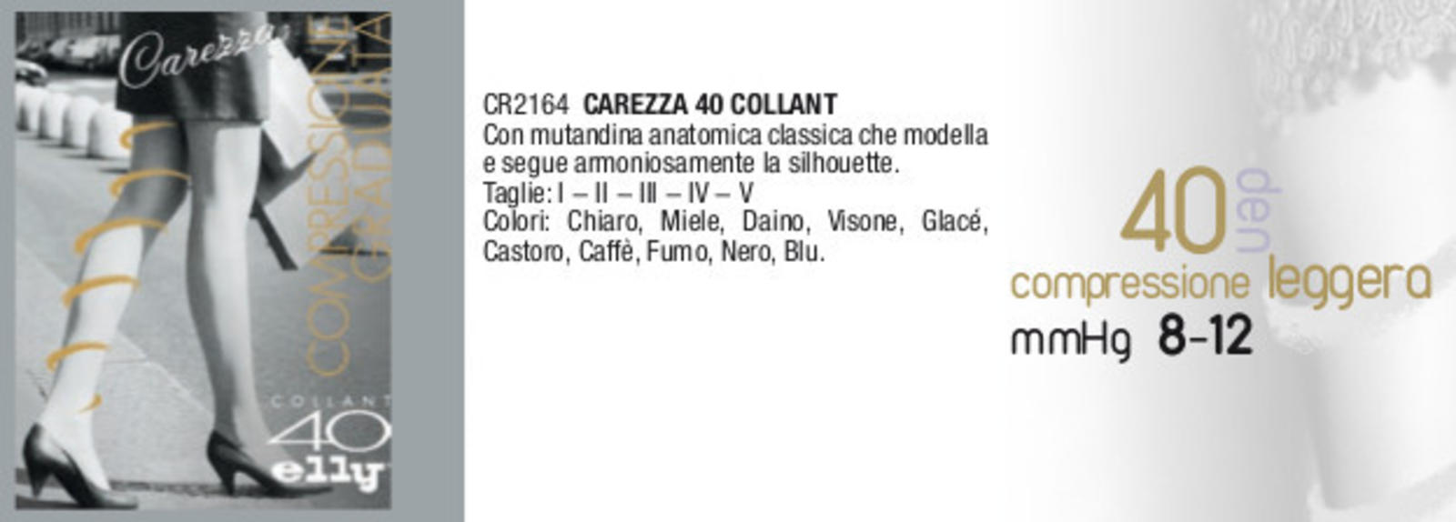 COLLANT DONNA CAREZZA 40 Tellini S.r.l. Ingrosso Abbigliamento