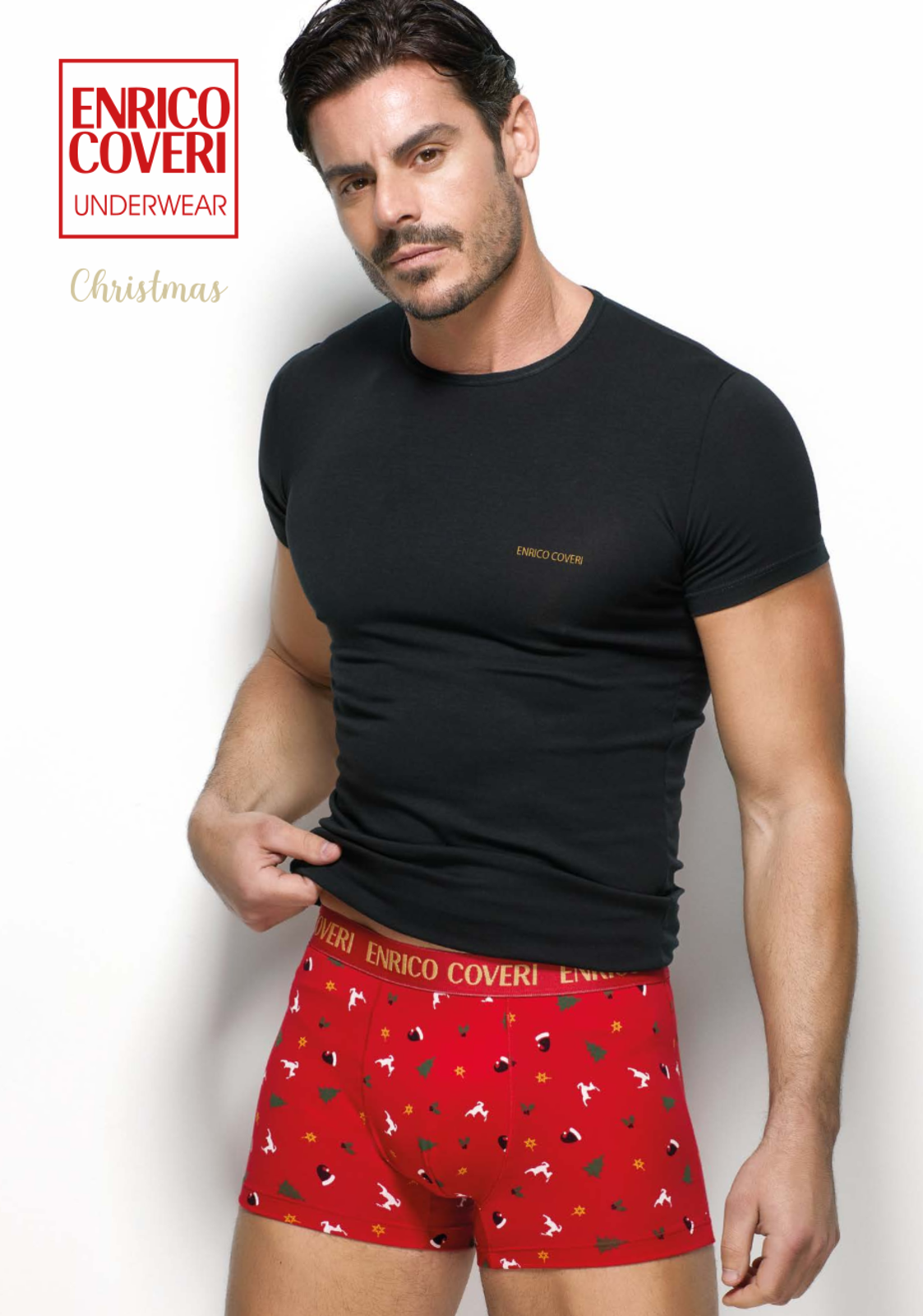 COMPLETE MEN'S UNDERWEAR EC1258 CHRISTMAS Tellini S.r.l. Wholesale Clothing