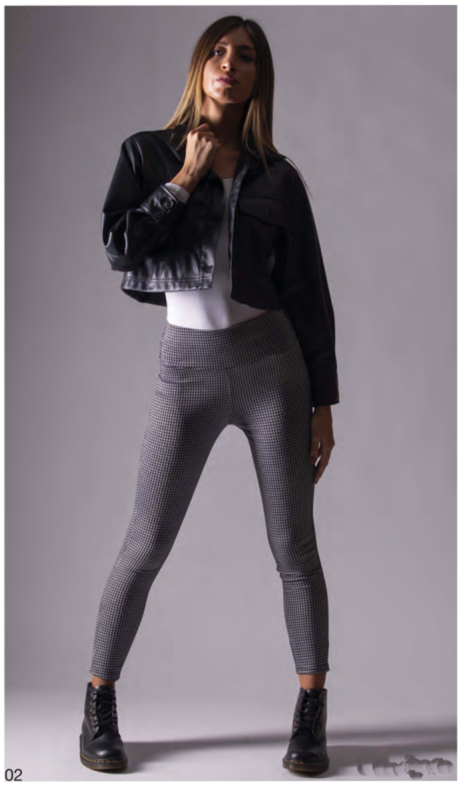 LEGGINGS DONNA EL14122 Tellini S.r.l. Ingrosso Abbigliamento