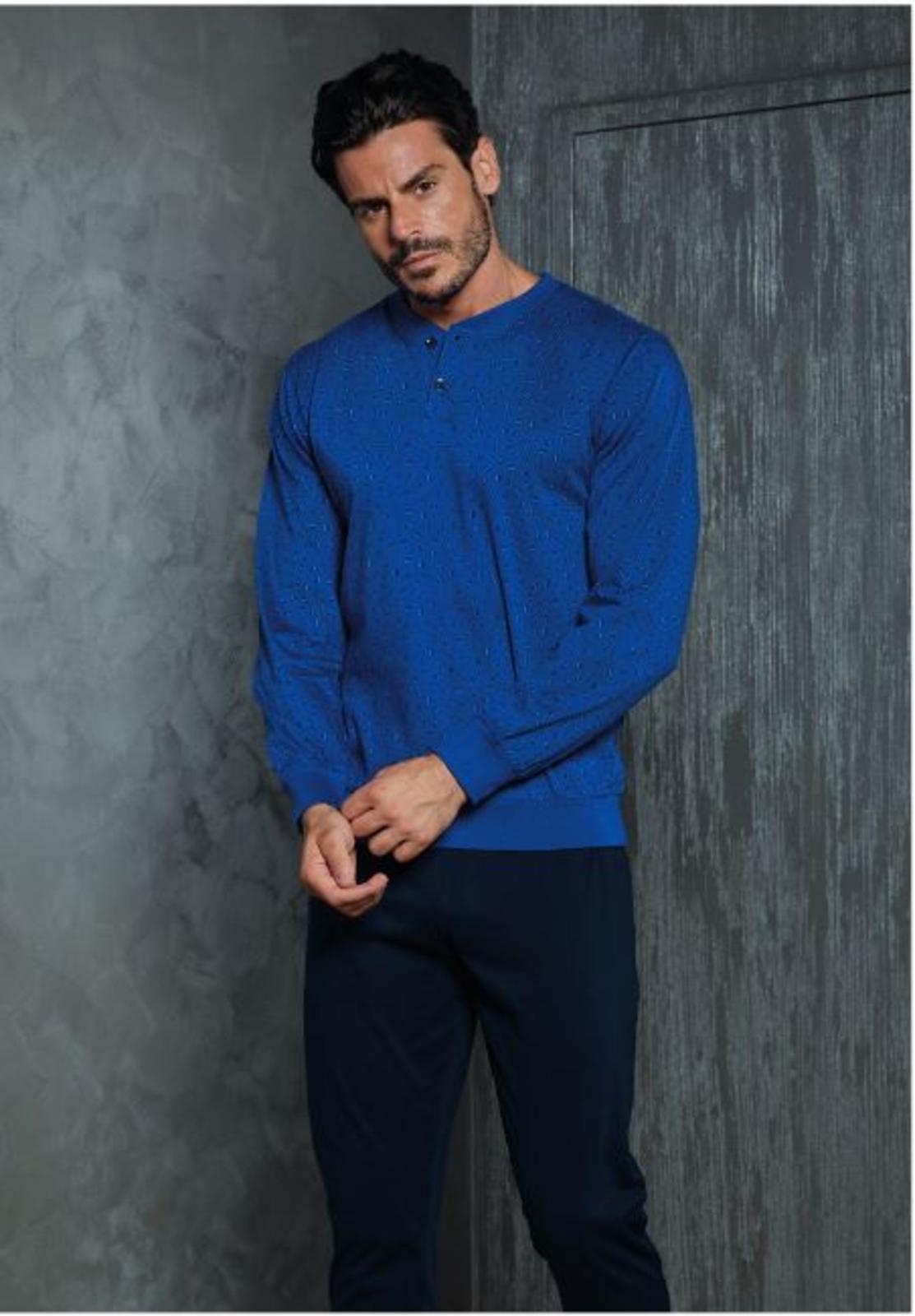 MEN'S PAJAMAS L/S EP1079 Tellini S.r.l. Wholesale Clothing