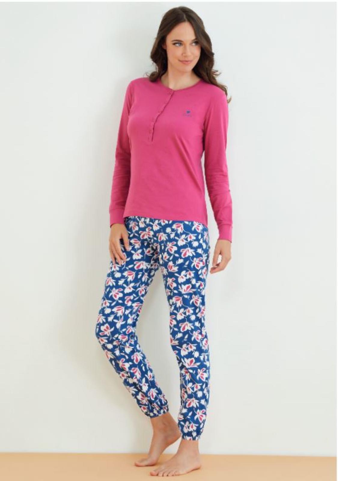 WOMEN'S PAJAMAS L/S EP5180 Tellini S.r.l. Wholesale Clothing