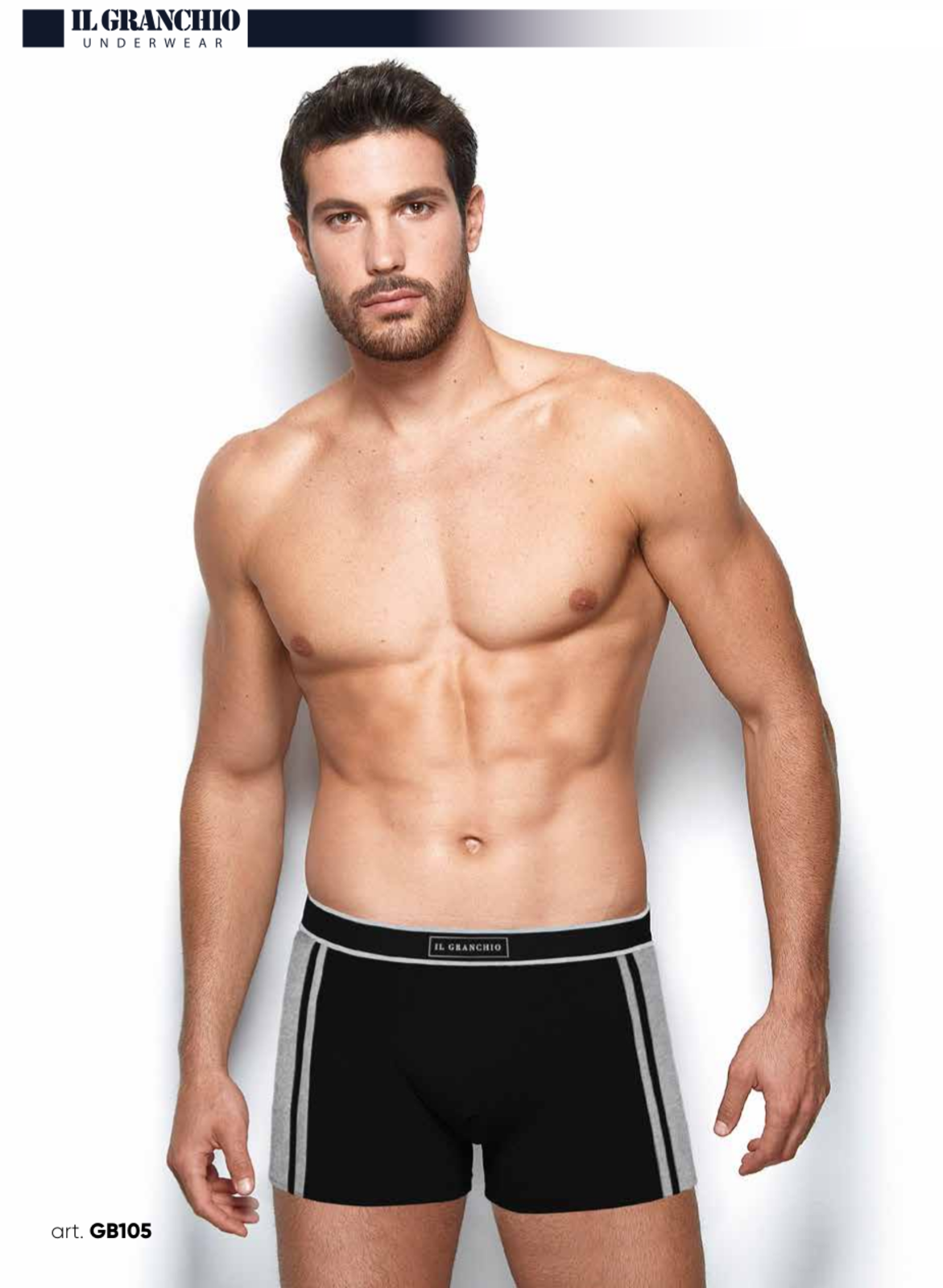 TRIS MEN'S BOXER GB105 Tellini S.r.l. Wholesale Clothing