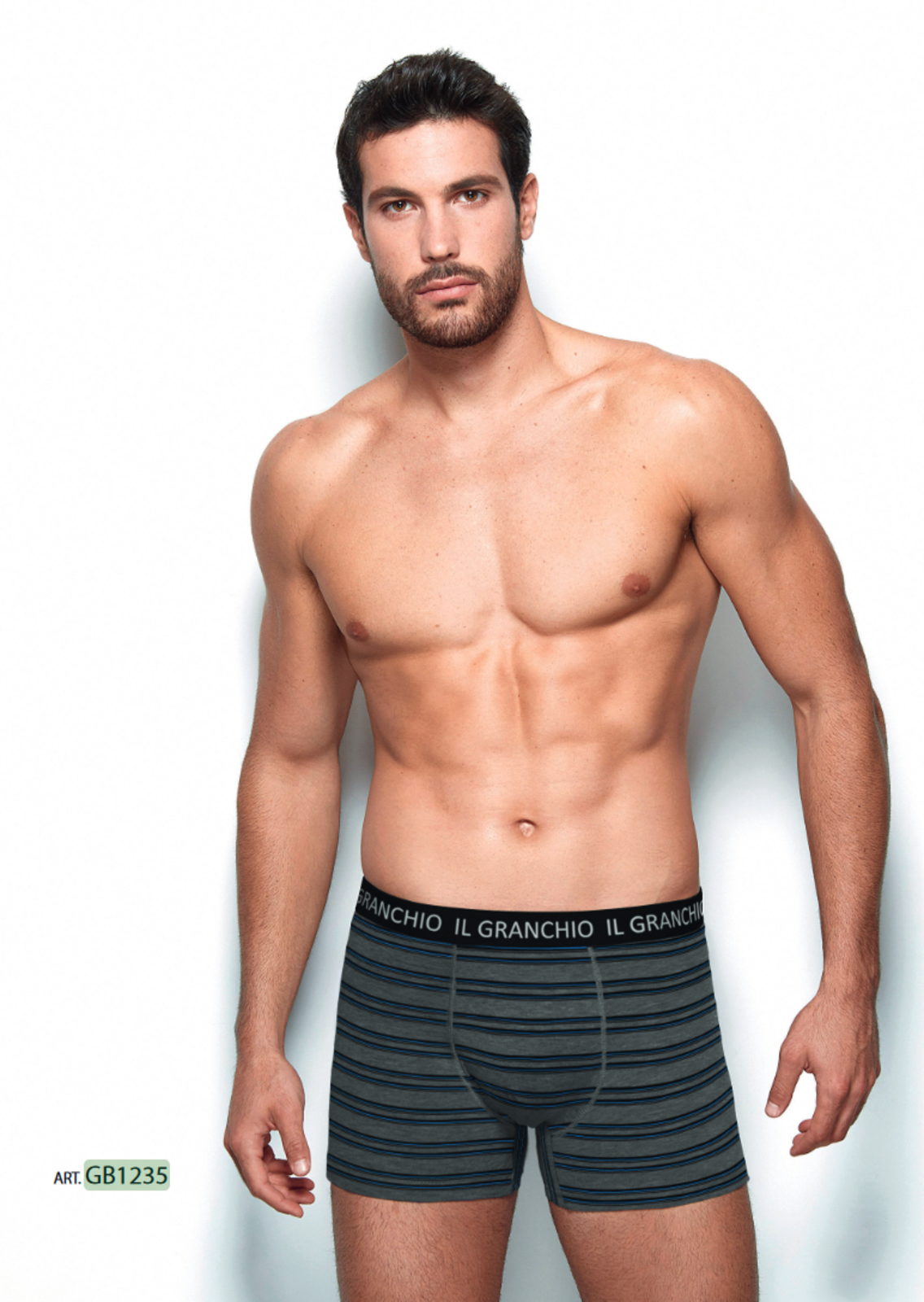 TRIS MEN'S BOXER GB1235 Tellini S.r.l. Wholesale Clothing