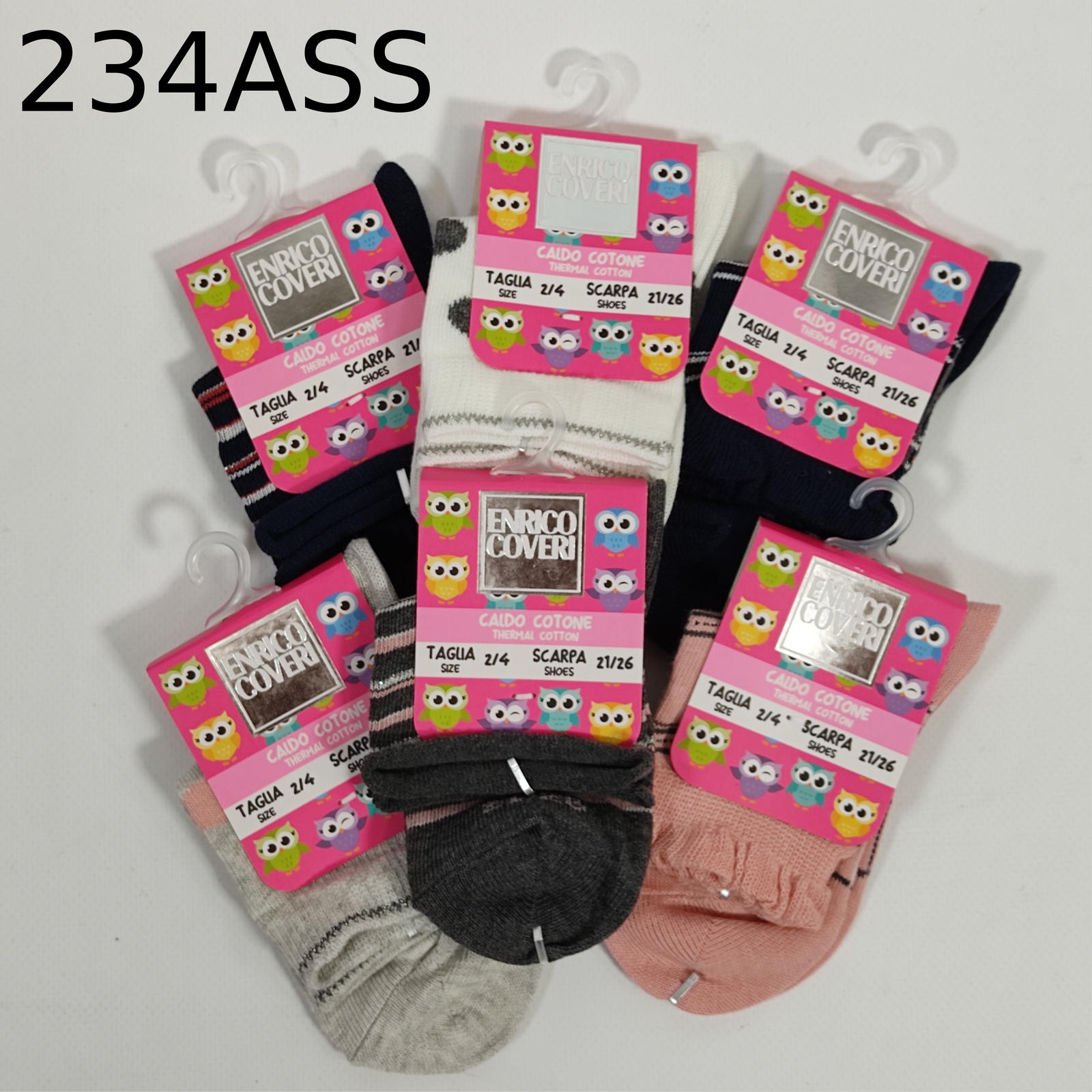 GIRL'S SOCKS GINEVRA Tellini S.r.l. Wholesale Clothing