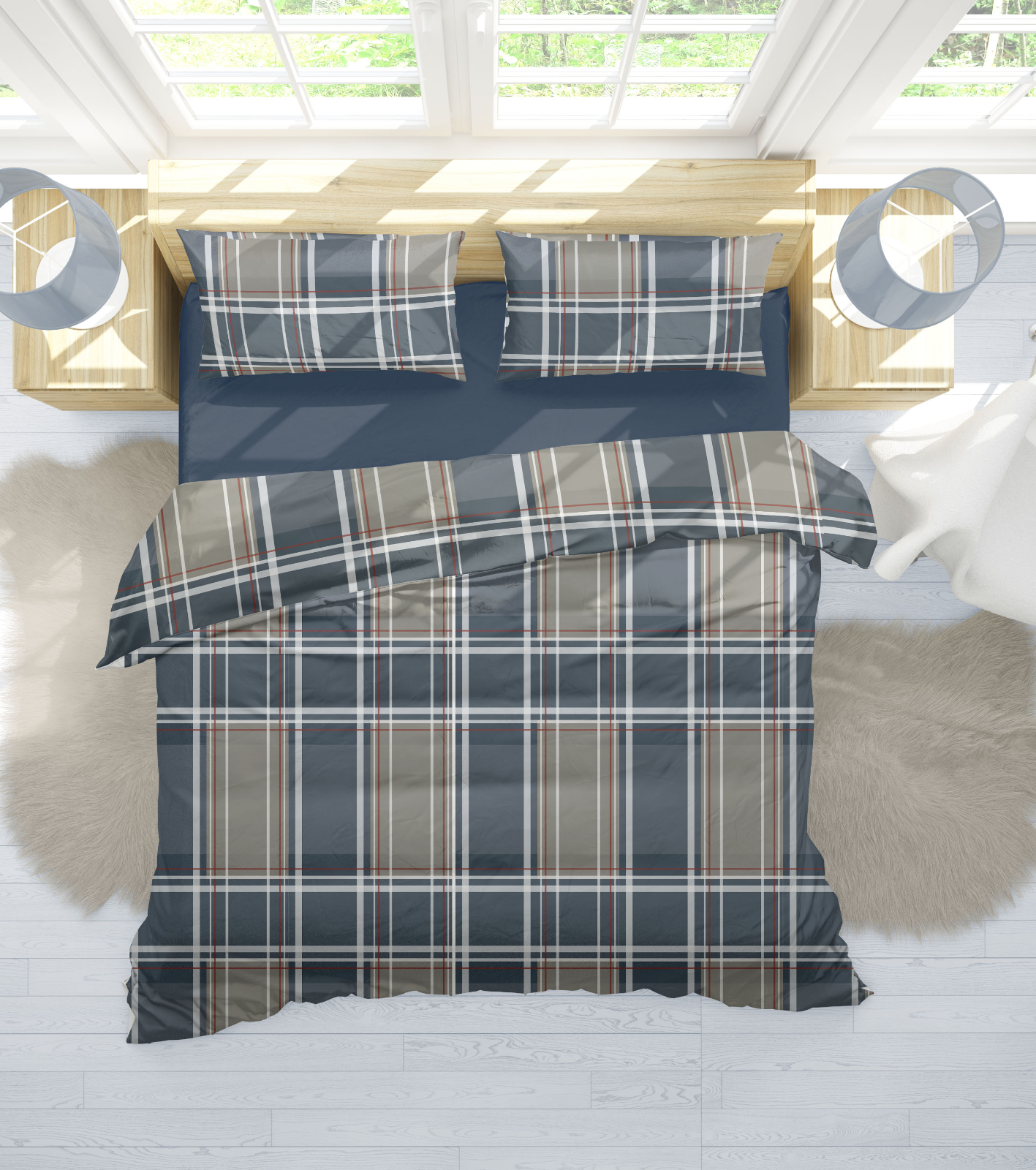 GRAFT 1P DUVET COVER SET Tellini S.r.l. Wholesale Clothing