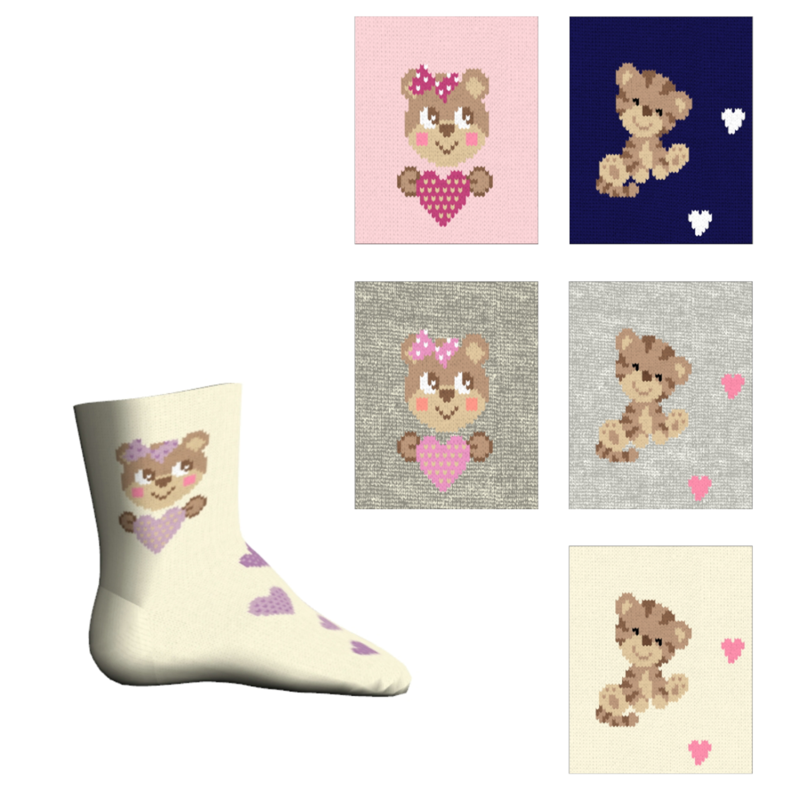 BABY GIRL SOCKS GUAPA Tellini S.r.l. Wholesale Clothing