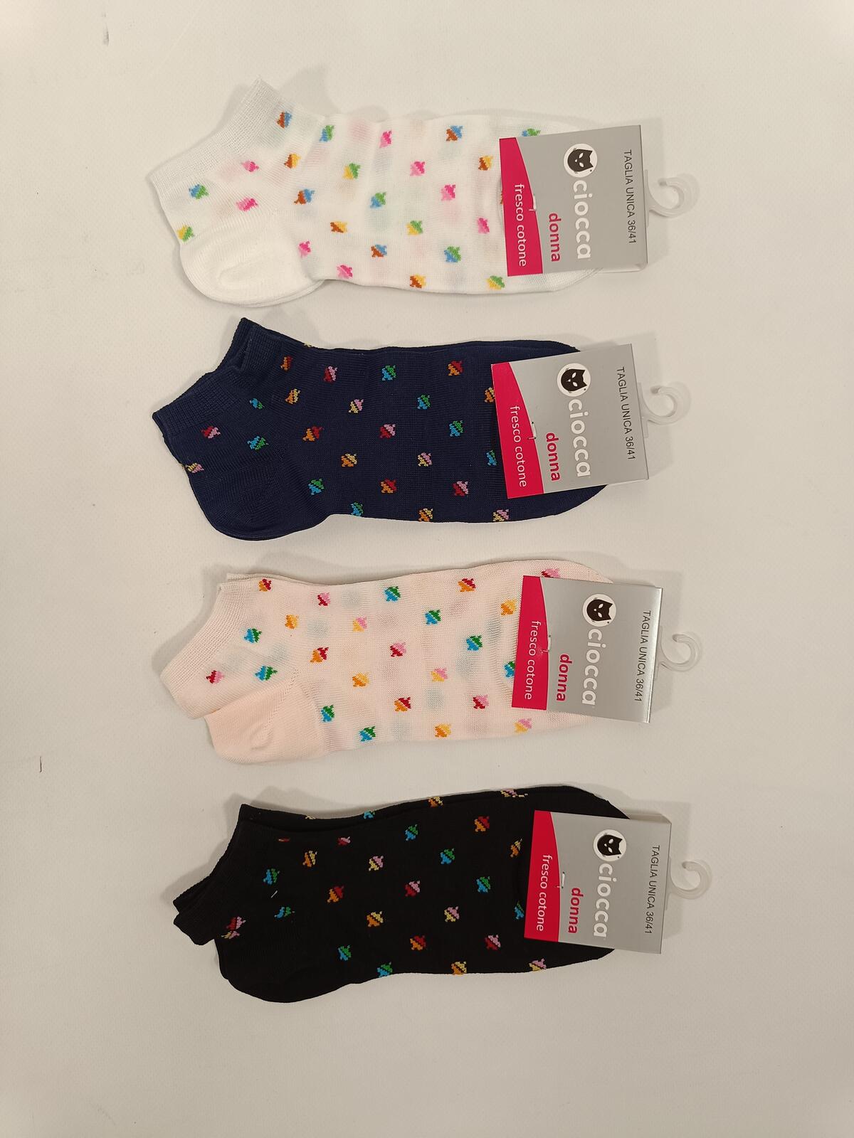 WOMEN'S SHORT SOCKS 190/2 Tellini S.r.l. Wholesale Clothing