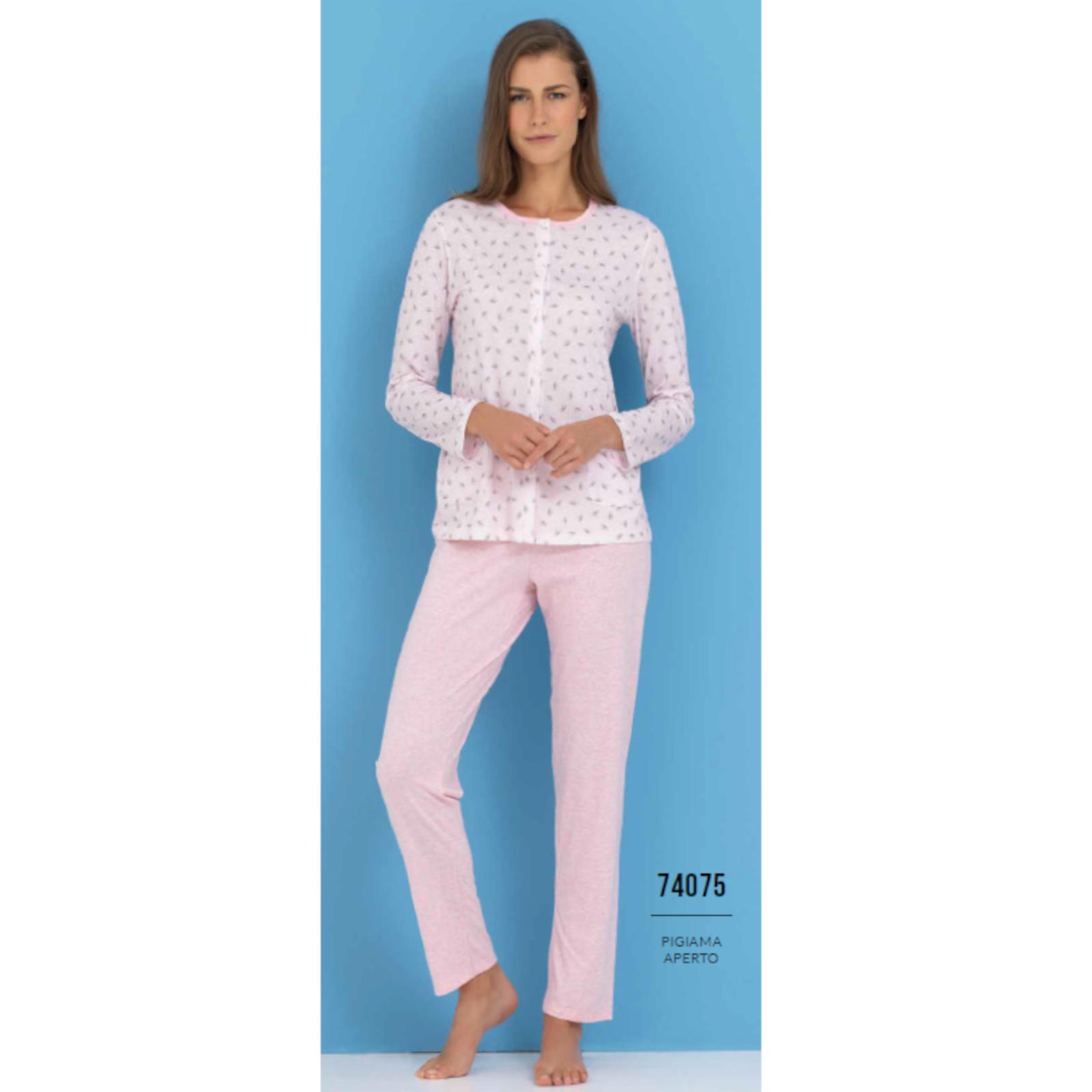 WOMEN'S PAJAMAS M/L LN174075 Tellini S.r.l. Wholesale Clothing