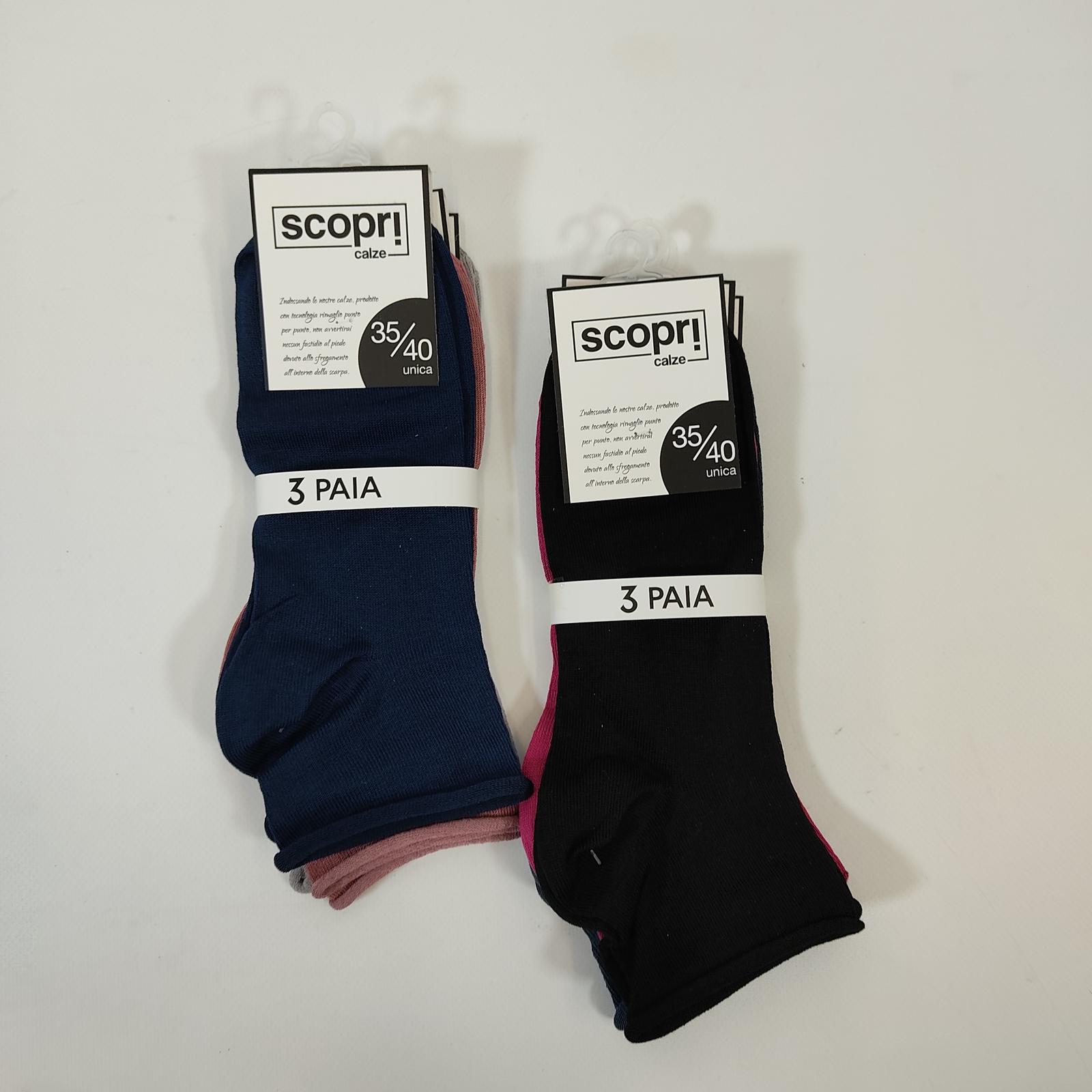 WOMEN'S SHORT SOCKS RIBES Tellini S.r.l. Wholesale Clothing