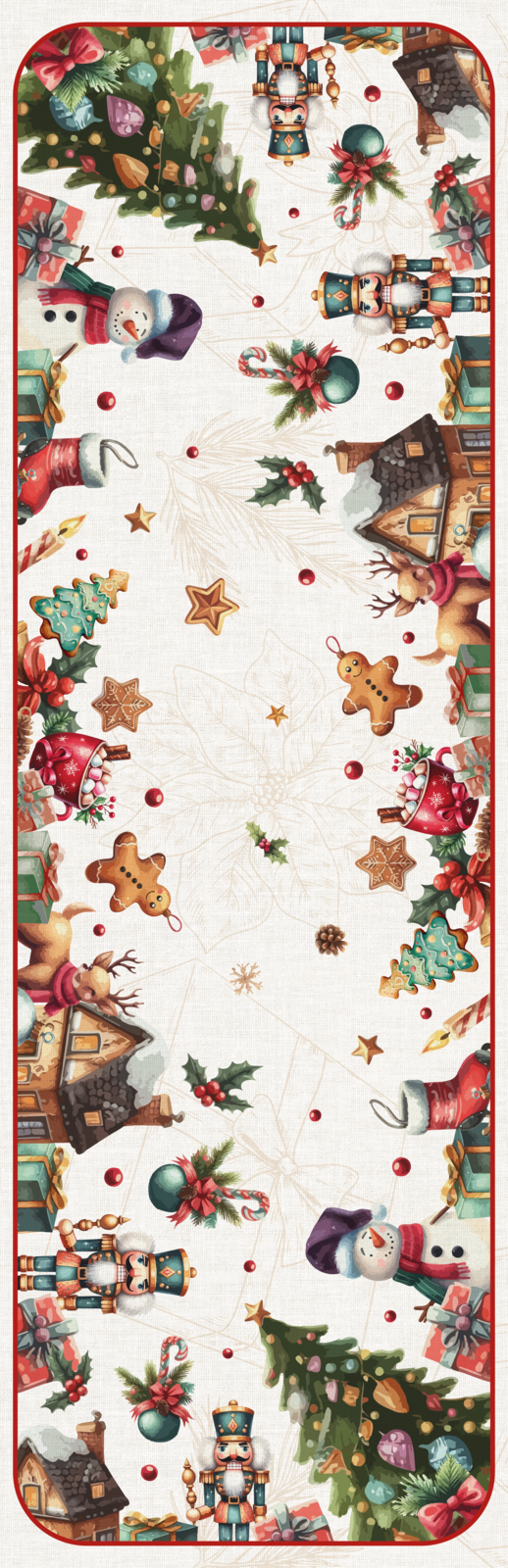 RUNNER NATALE SUGAR 45X140 Tellini S.r.l. Wholesale Clothing