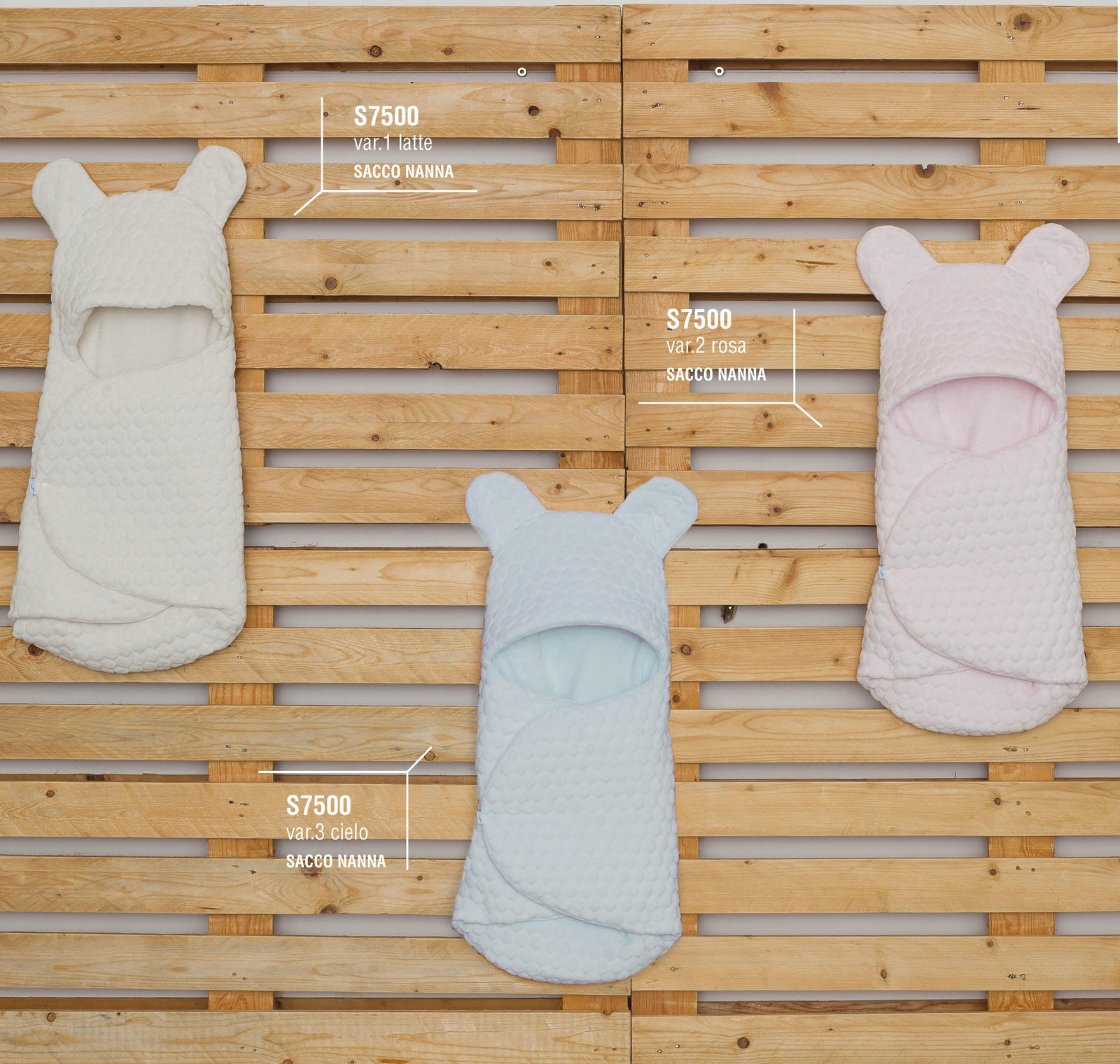 UX SLEEPING BAG FOR NEWBORNS S7500 Tellini S.r.l. Wholesale Clothing