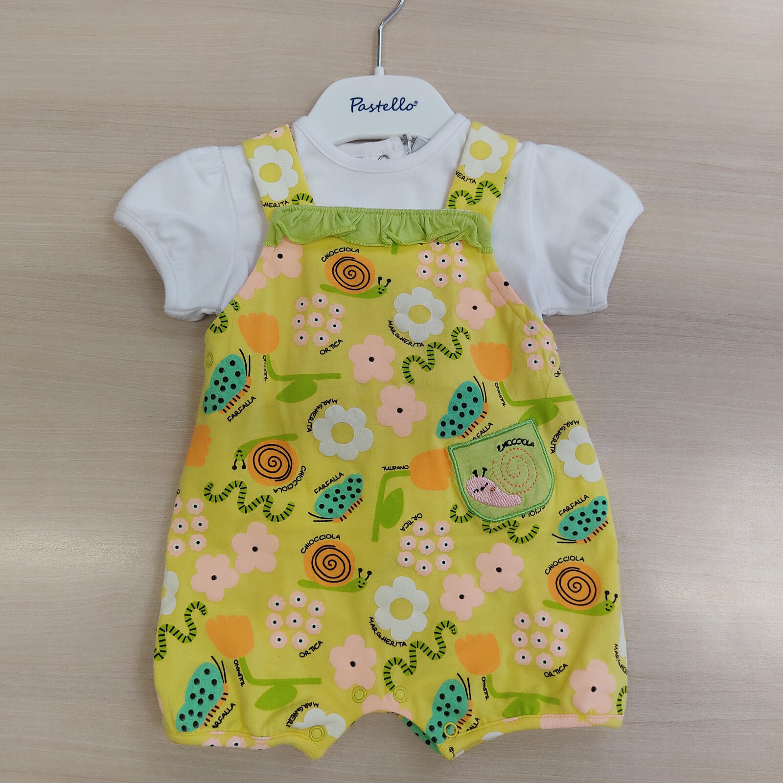 SL2AC NEWBORN OVERALLS Tellini S.r.l. Wholesale Clothing