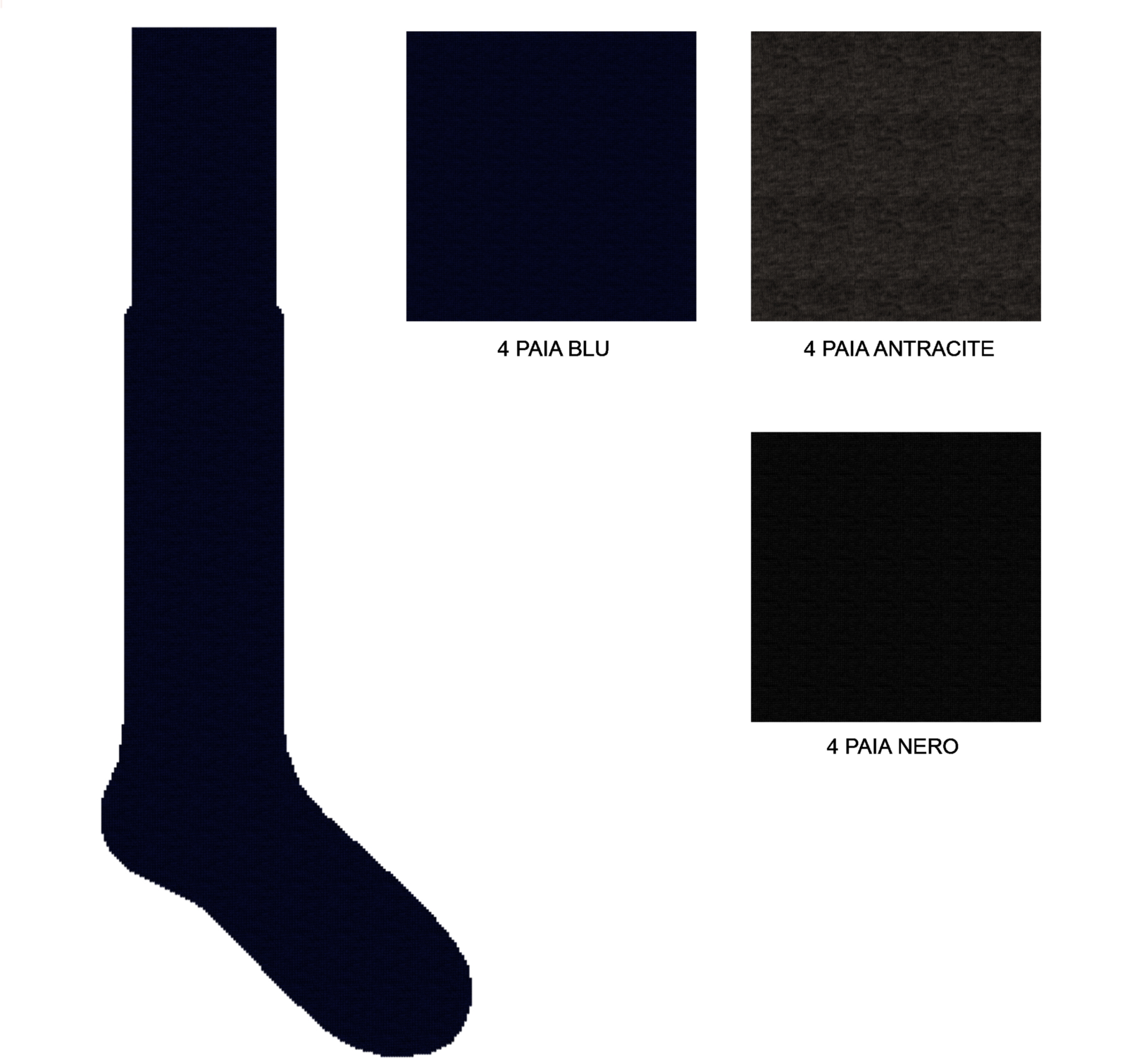 MEN'S LONG SOCK 0671 STORM Tellini S.r.l. Wholesale Clothing