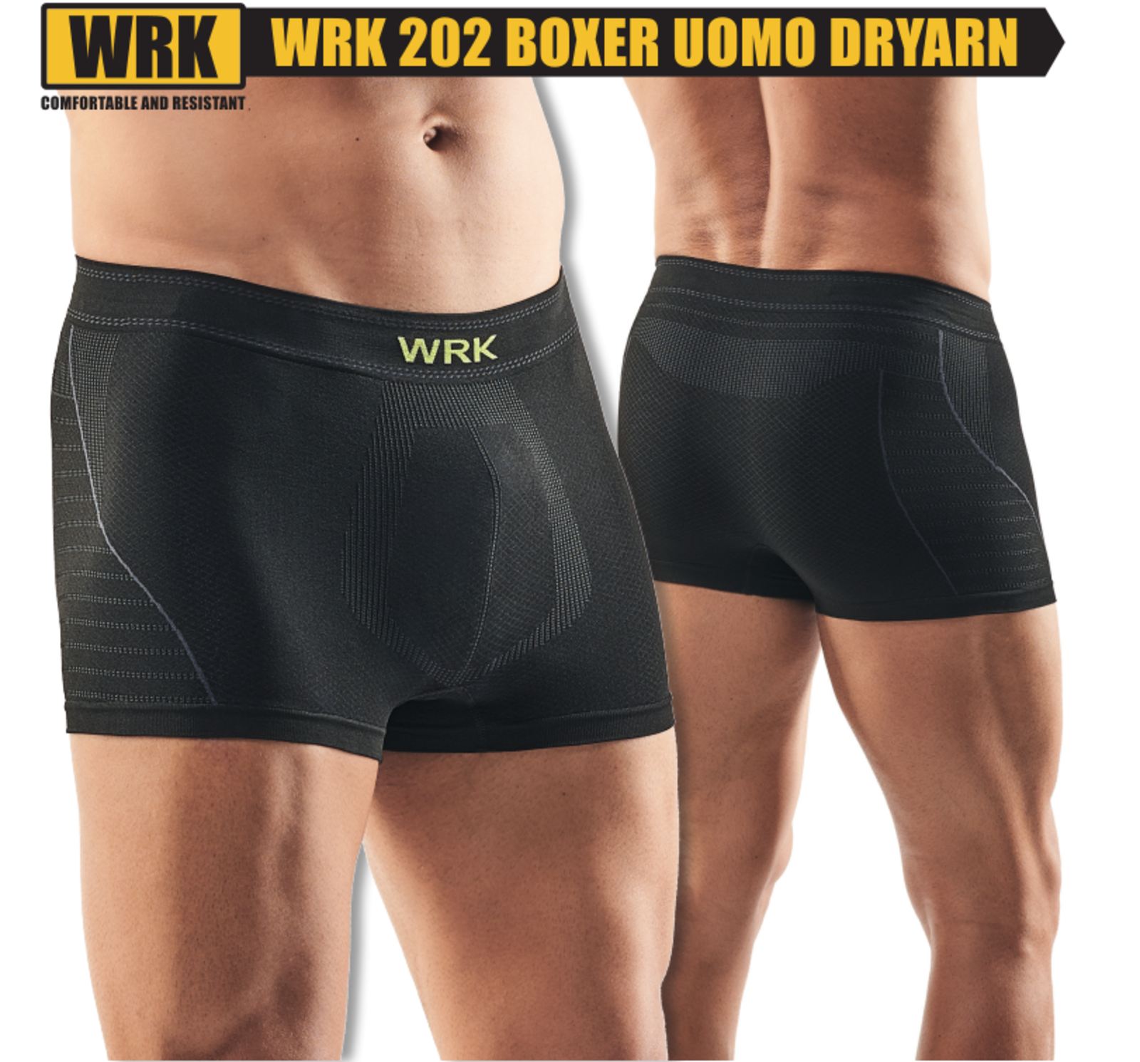 MEN'S BOXERS WRK202 WORK Tellini S.r.l. Wholesale Clothing