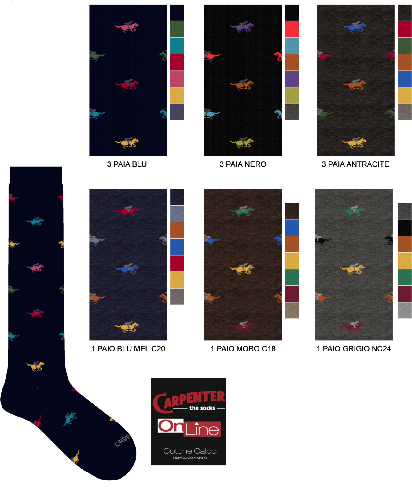 MEN'S LONG SOCK 0559 AGAIN Tellini S.r.l. Wholesale Clothing