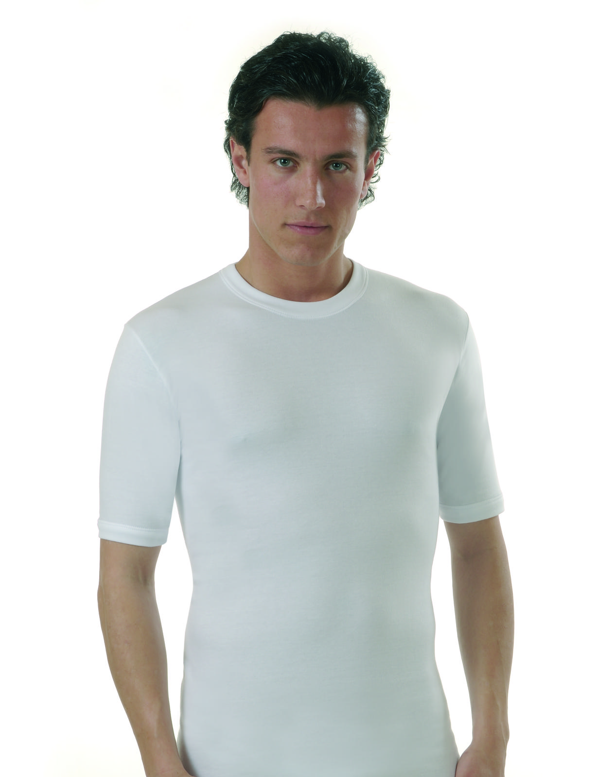 MEN'S UNDERSHIRT M/M 4120 WHITE Tellini S.r.l. Wholesale Clothing