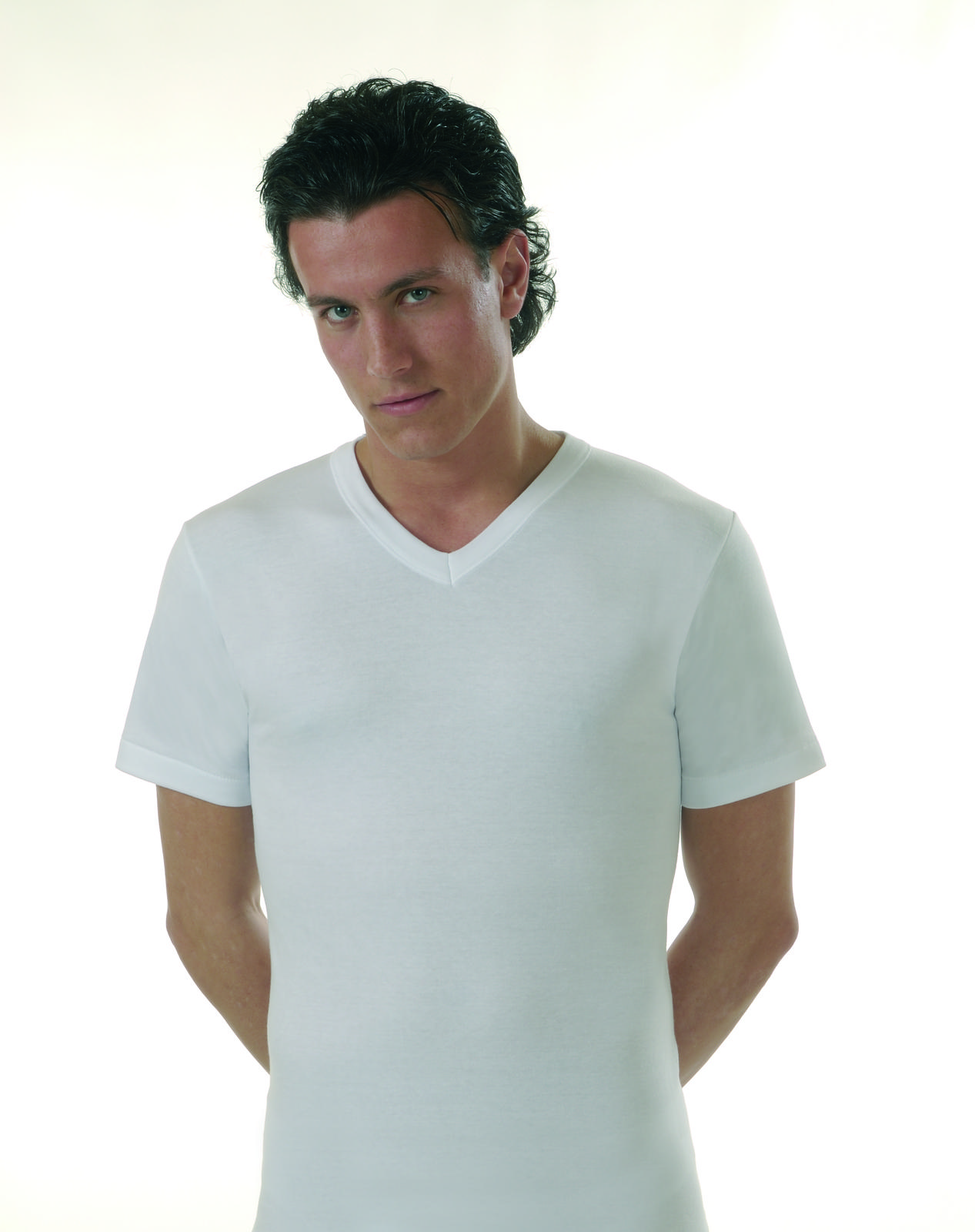 MEN'S UNDERSHIRT M/M 4125 WHITE Tellini S.r.l. Wholesale Clothing