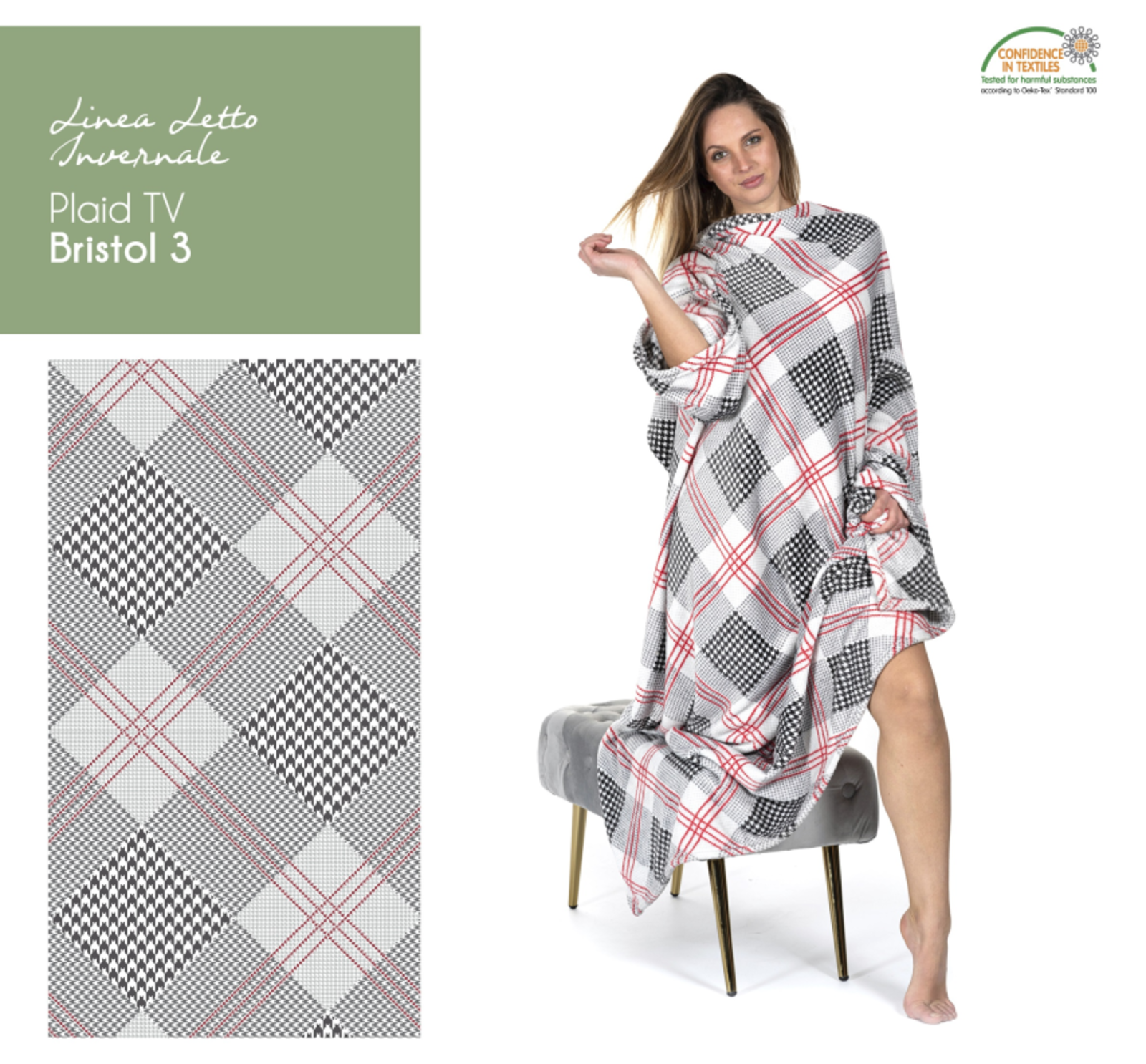 PLAID TV BRISTOL3 Tellini S.r.l. Ingrosso Abbigliamento