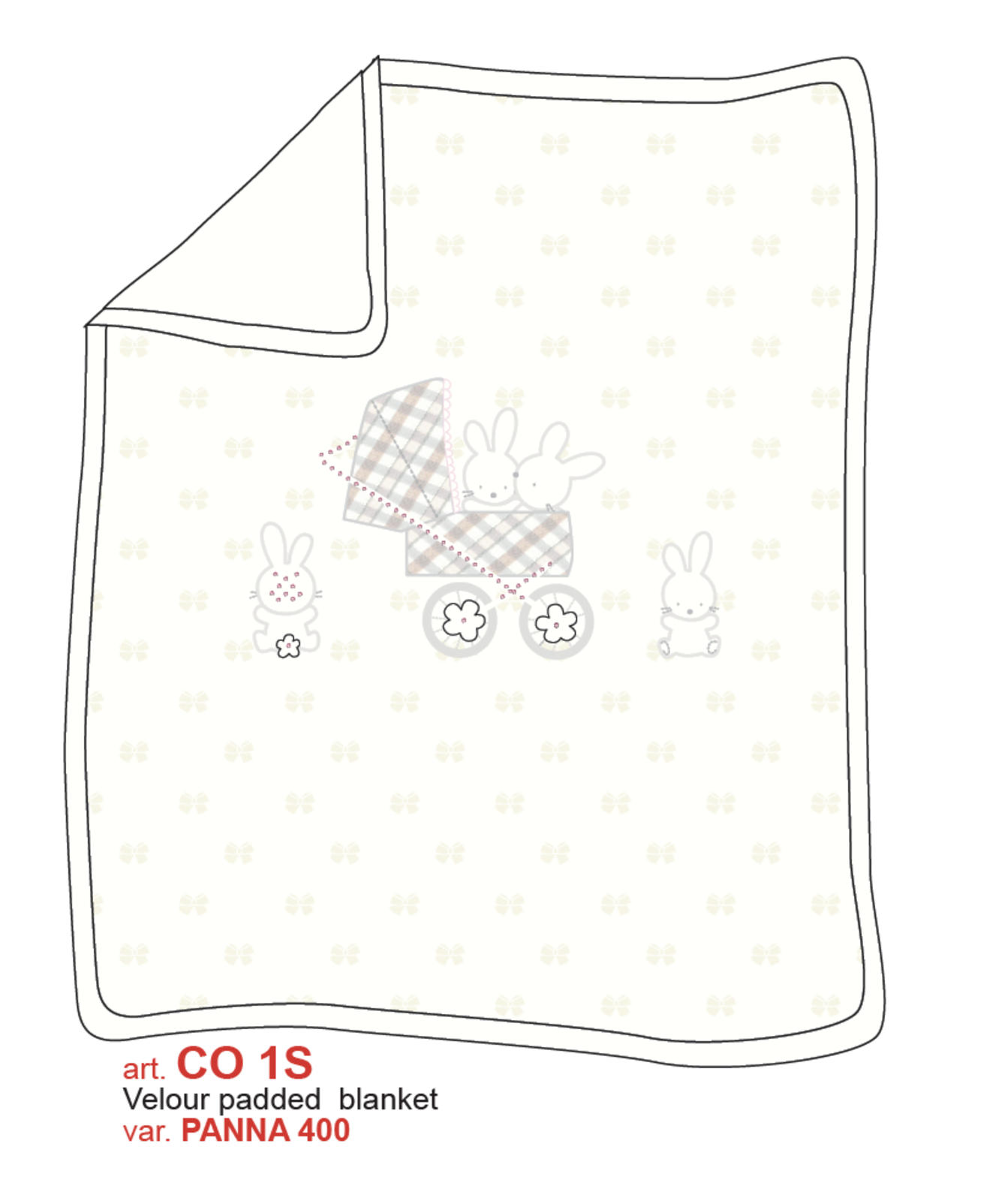 BABY BLANKET CO1S Tellini S.r.l. Wholesale Clothing