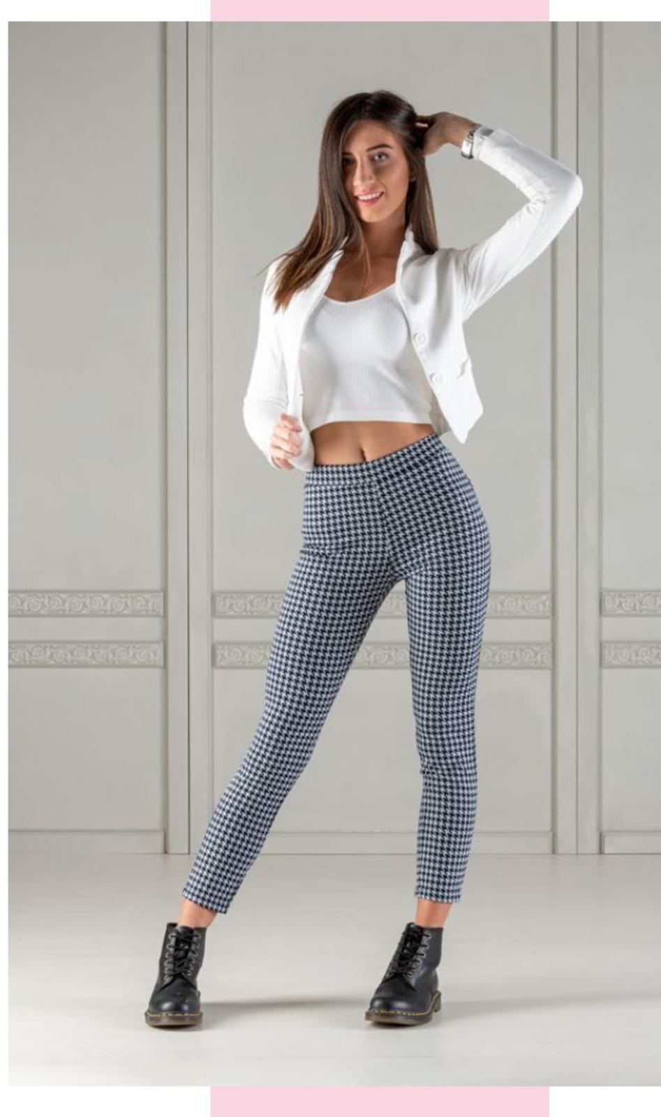 WOMEN'S LEGGINGS EL12107 Tellini S.r.l. Wholesale Clothing