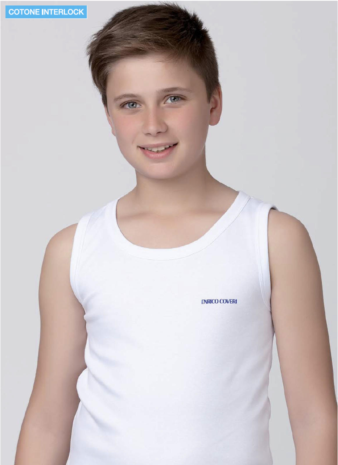 BOY'S/JUNIOR TANK TOP ET4202 Tellini S.r.l. Wholesale Clothing