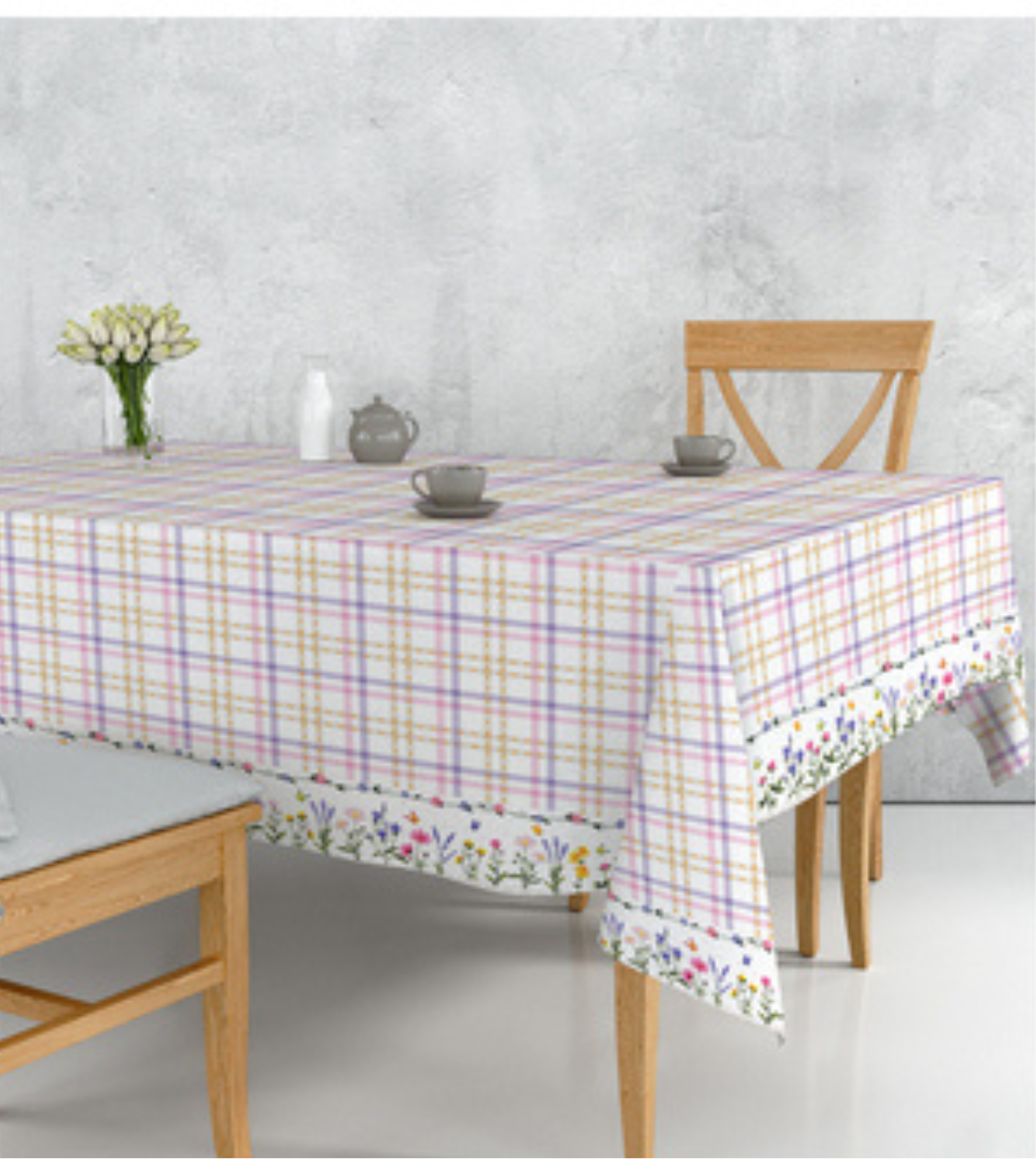 TABLECLOTH 4P HOLLAND 140X140 Tellini S.r.l. Wholesale Clothing