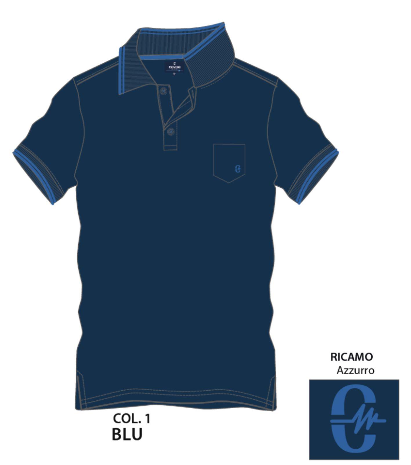 M/S MEN'S POLO SHIRT PAC202 Tellini S.r.l. Wholesale Clothing