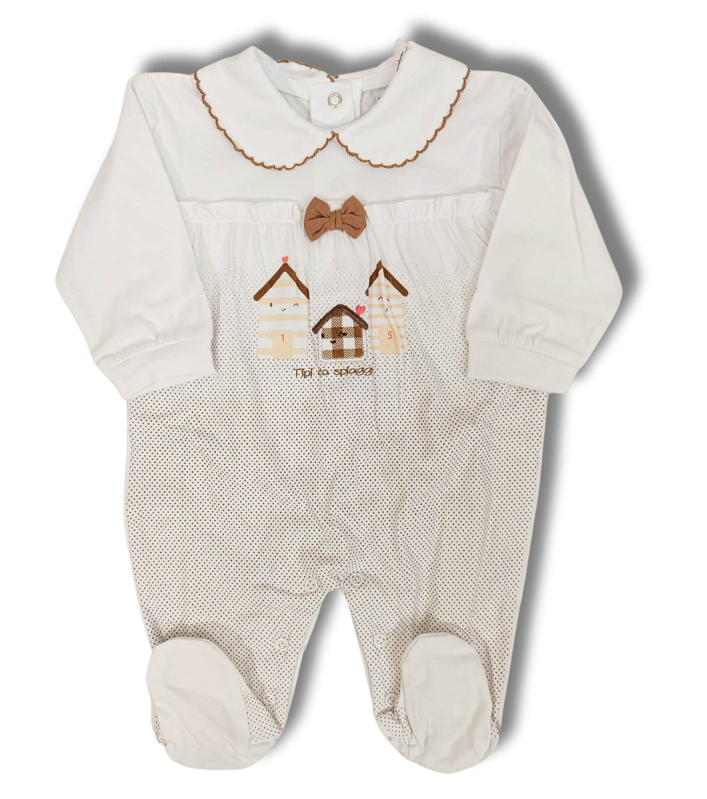 NEWBORN PLAYSUIT TJ3AA1 Tellini S.r.l. Wholesale Clothing