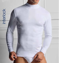 INTERLOCK MEN'S MOCK TURTLENECK B2Y115 Tellini S.r.l. Wholesale Clothing