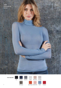 WOMEN'S LONG-SLEEVE SHIRT M/L 1410 Tellini S.r.l. Wholesale Clothing