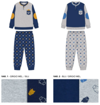 BOY'S PAJAMAS M/L 14204A PRIMERO Tellini S.r.l. Wholesale Clothing