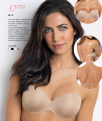 BANDEAU WOMEN'S BRA 1570NEW Tellini S.r.l. Wholesale Clothing