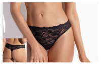 WOMEN'S THONG 2673 LACE Tellini S.r.l. Wholesale Clothing