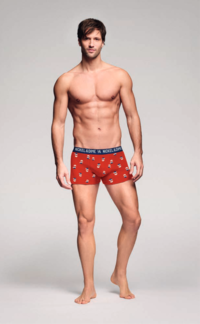 MEN'S CHRISTMAS BOXER 310961 Tellini S.r.l. Wholesale Clothing